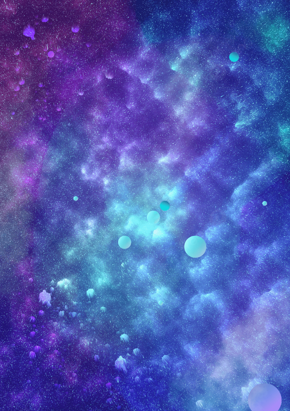 1200x1698 Cosmic Galaxies Background Wallpaper