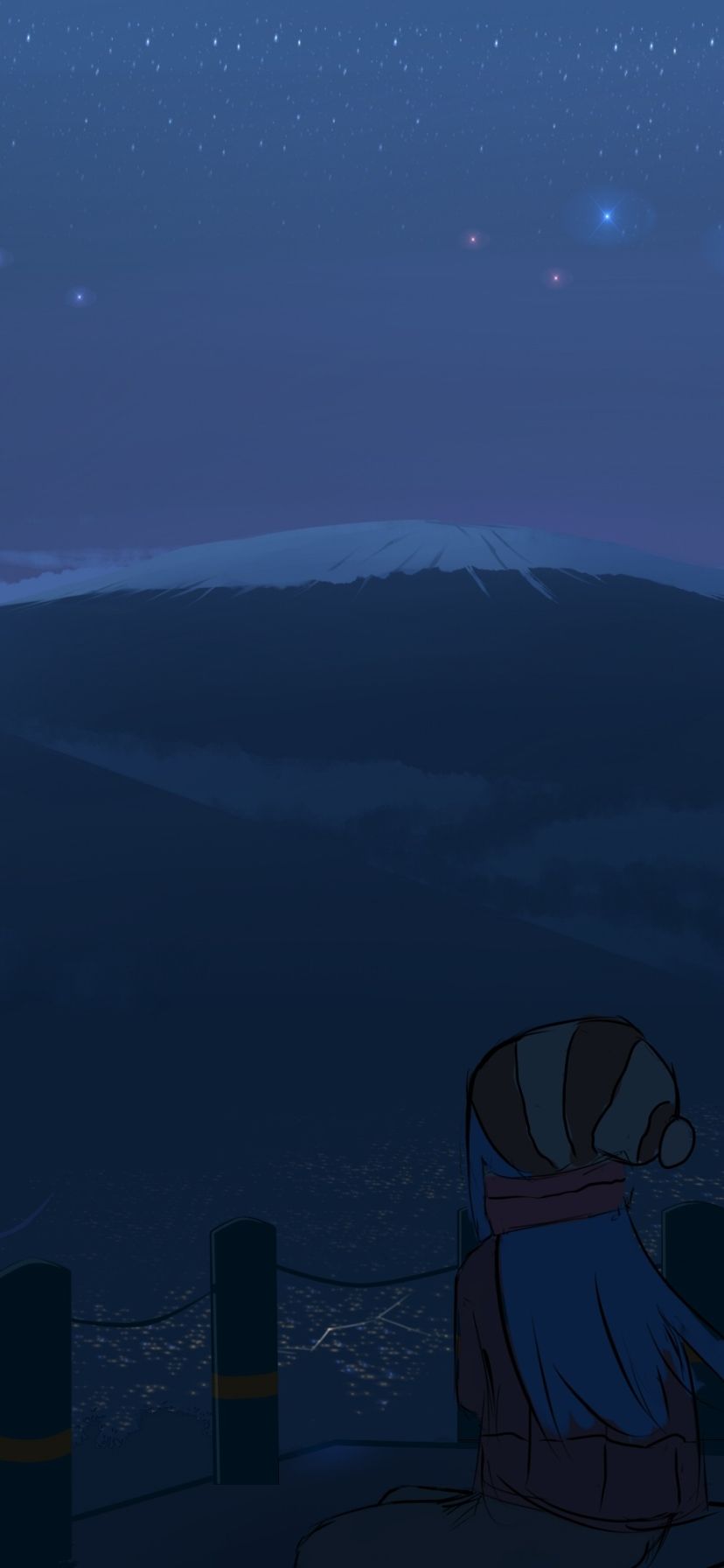 828x1792 Mobile wallpaper: Anime, Laid Back Camp