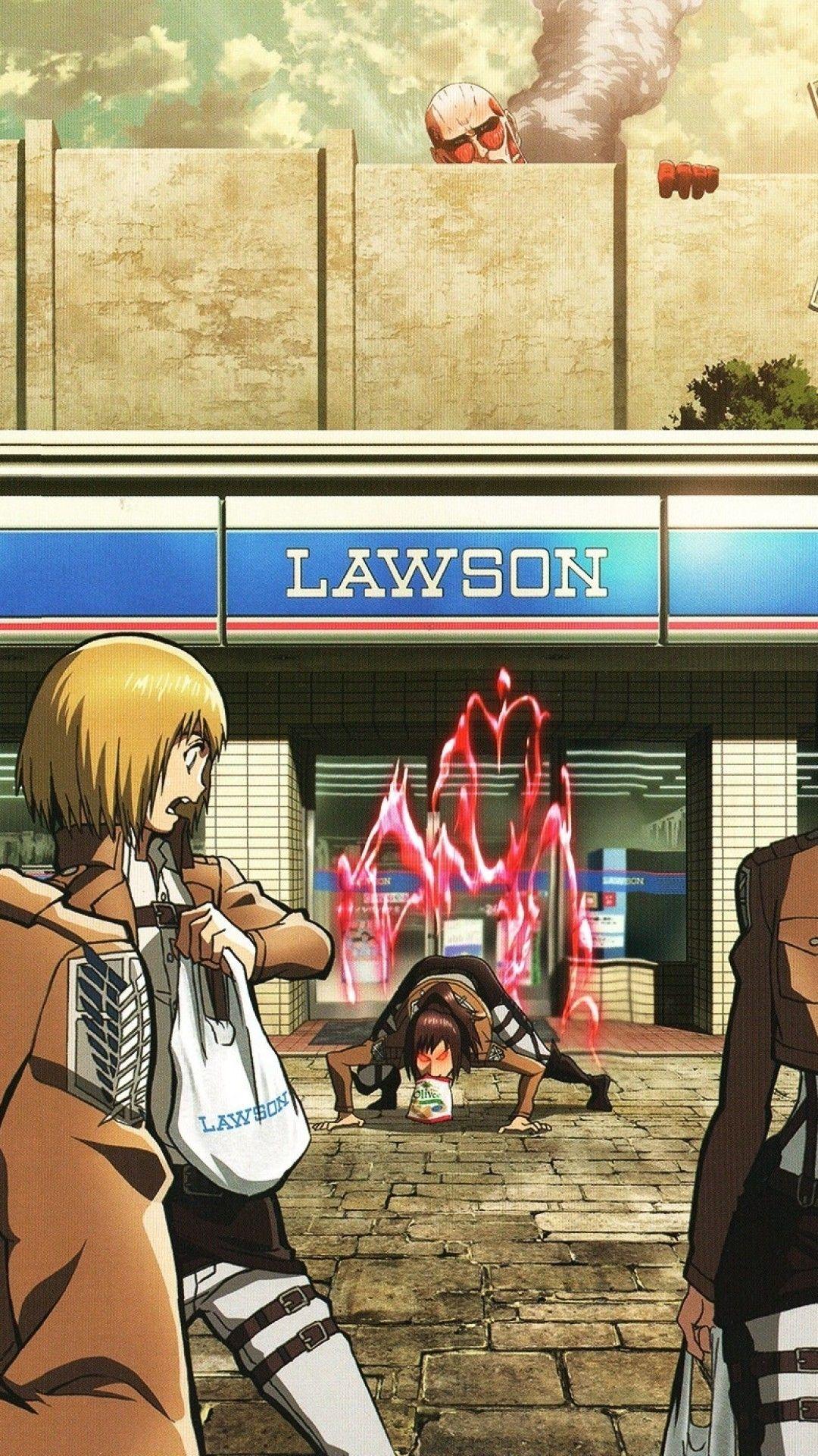 1080x1920 Download 1080x1920 Attack On Titan, Levi, Mikasa, Eren