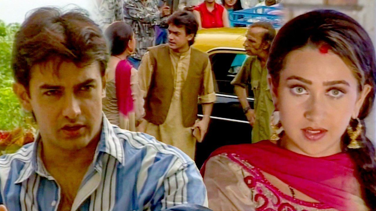1280x720 Aamir Khan, Karisma Kapoor