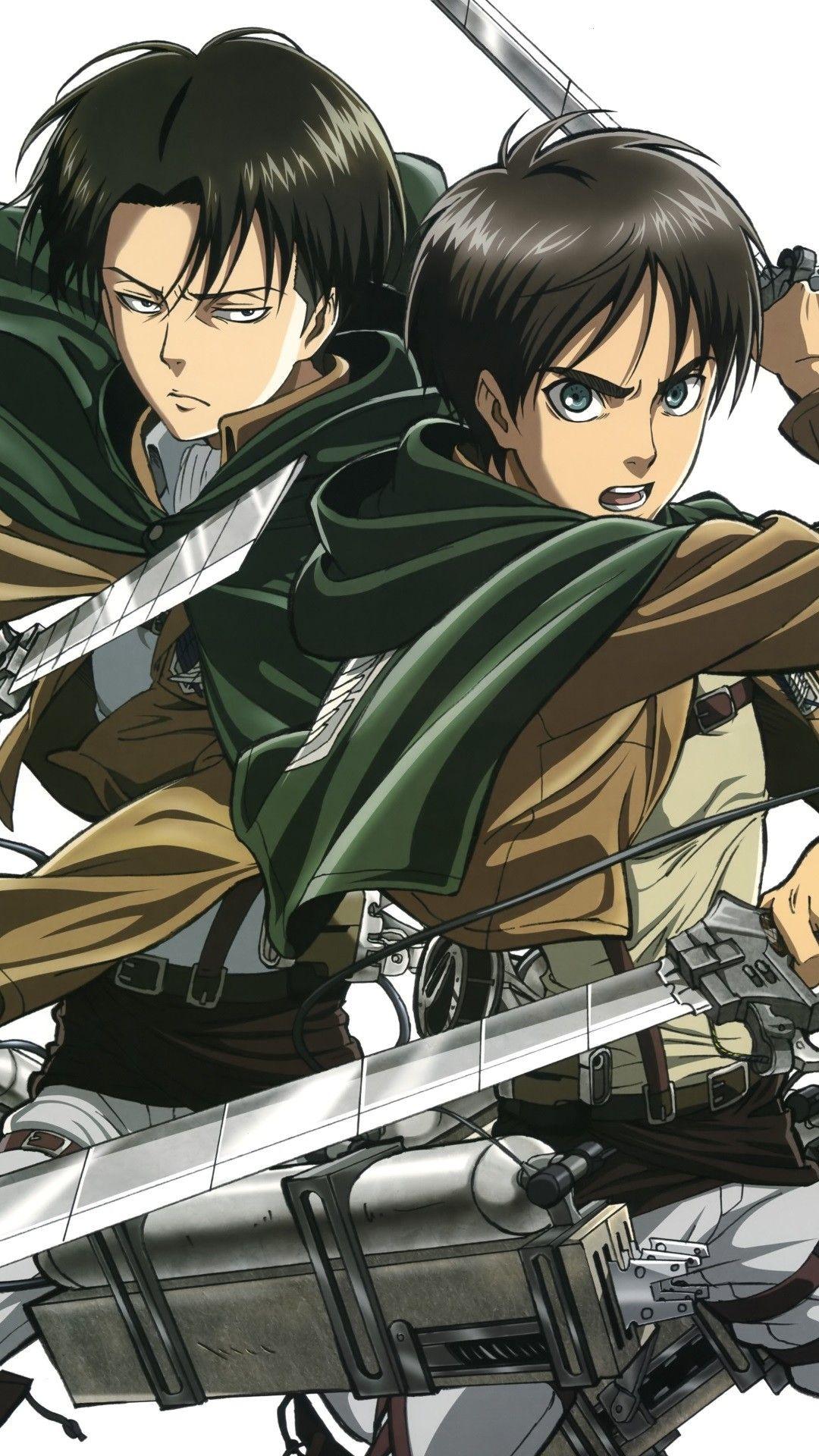 1080x1920 Attack on Titan iOS Wallpaper