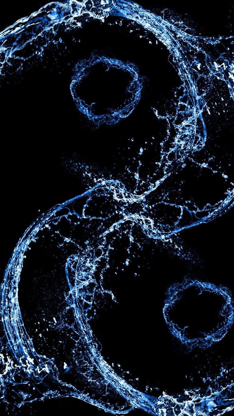 750x1334 The Yin and Yang of Water and Energy HD Wallpaper iPhone 6