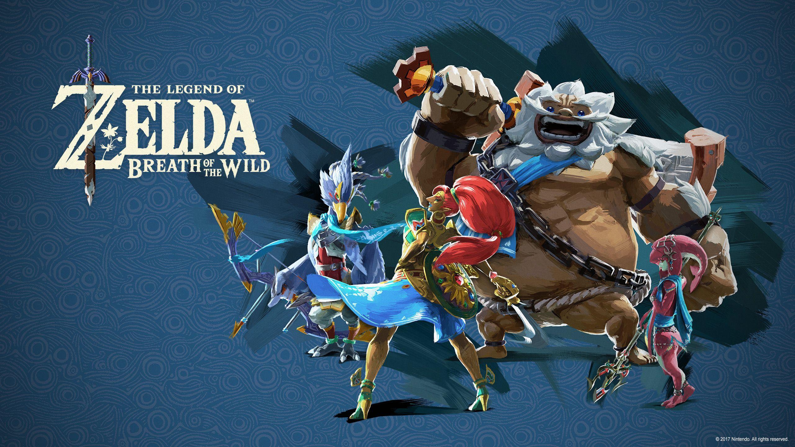 2560x1440 The Legend of Zelda ™: Breath of the Wild cho Nintendo