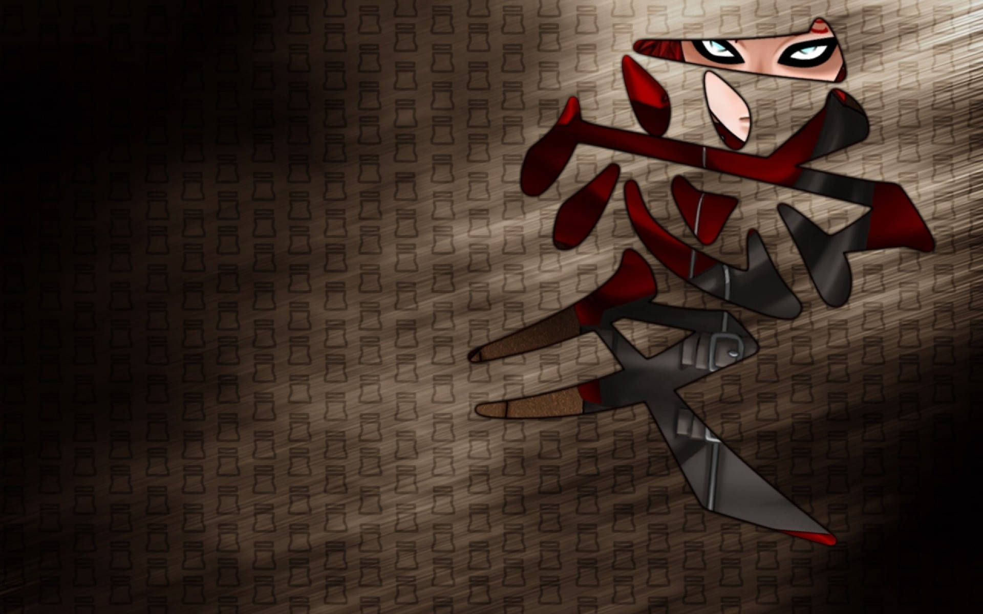 1920x1200 Download Gaara Kanji Love Wallpaper