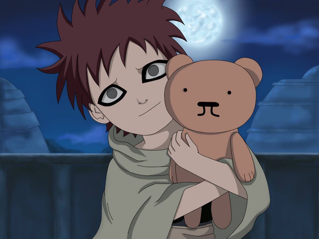 1032x774 Download Confused Young Gaara Wallpaper