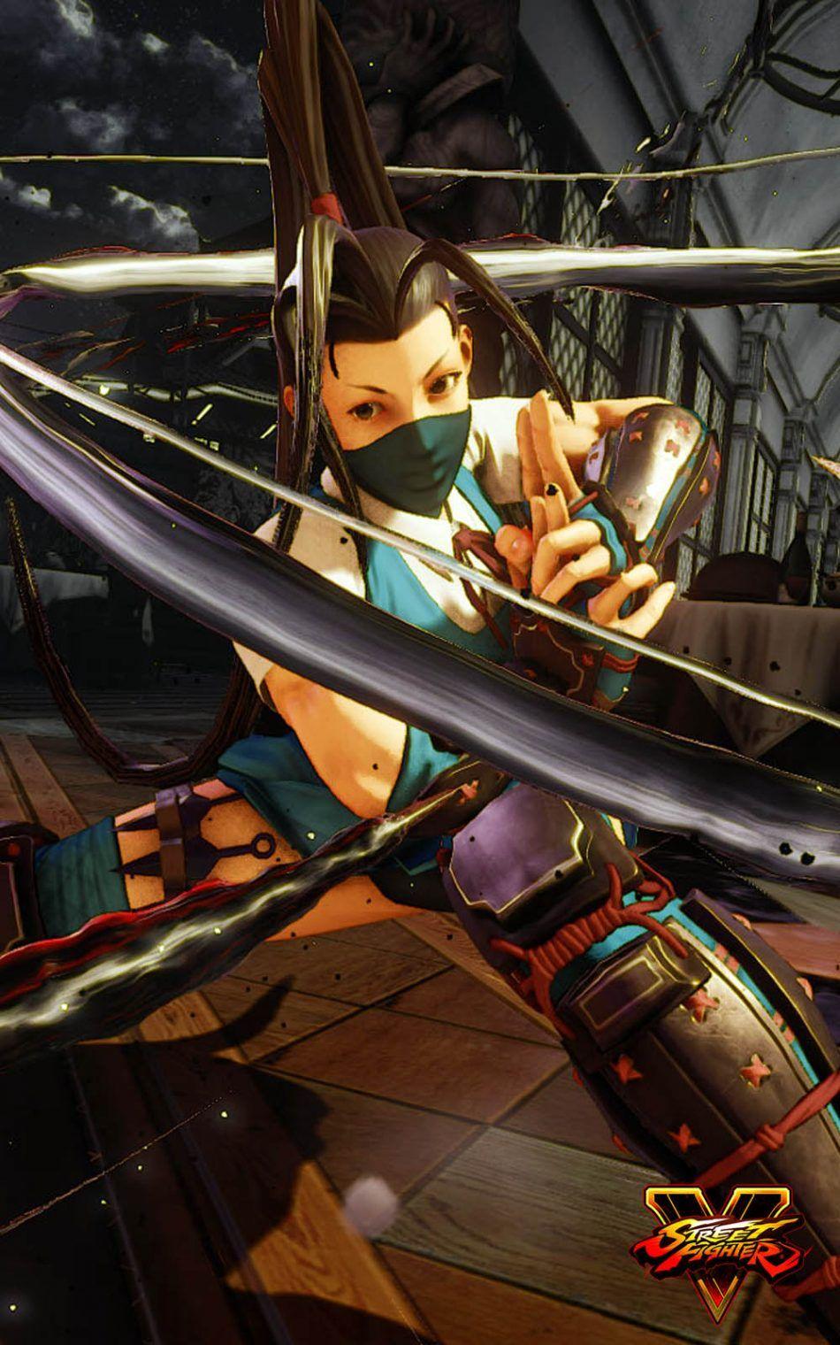 950x1520 Ibuki Street Fighter 5 Hero 4K Ultra HD Mobile Wallpaper