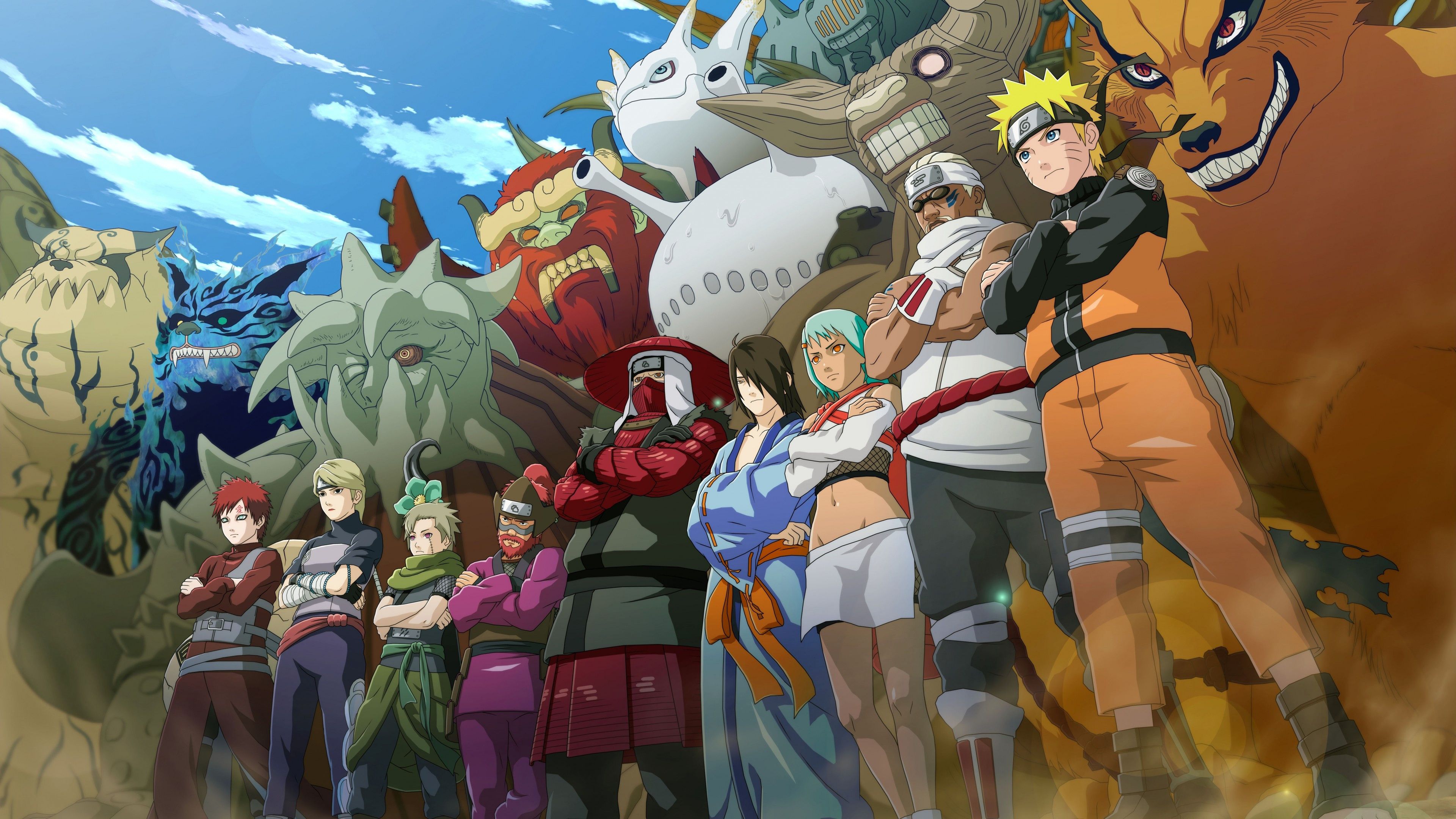 3840x2160 Gaara Wallpaper
