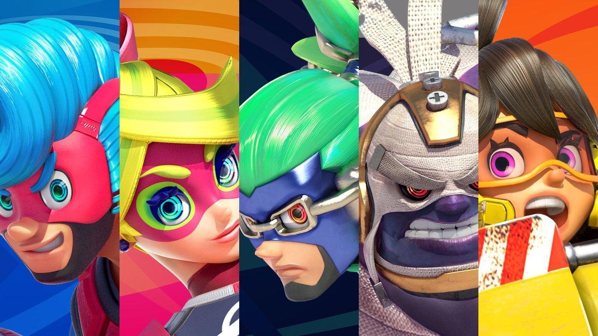 1200x675 Official ARMS Desktop Wallpaper by Nintendo of Japan