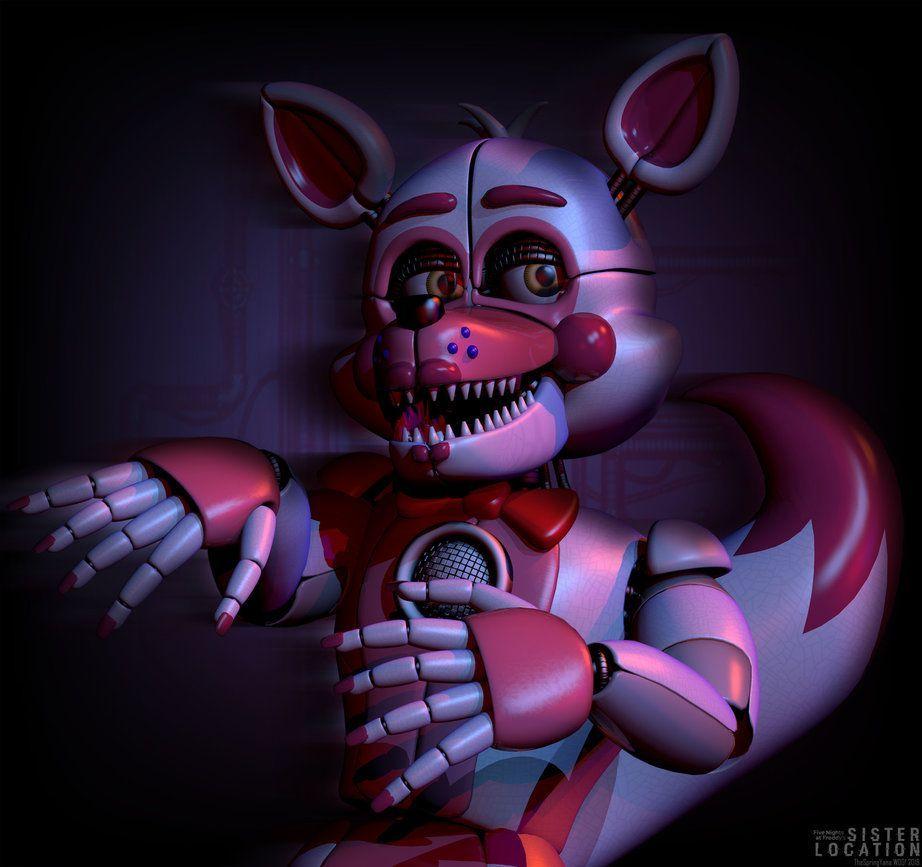 Download Funtime Foxy from Five Nights at Freddys Sister Location Wallpaper   Wallpaperscom