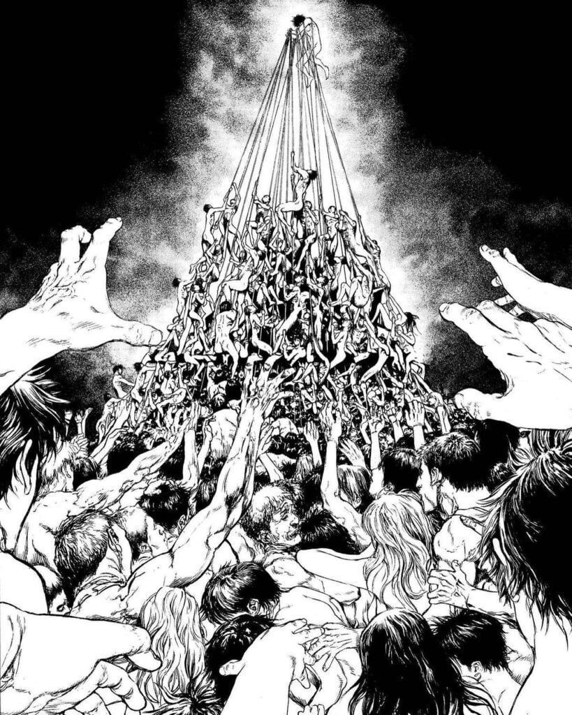 819x1024 The Climber, gorpcore in manga