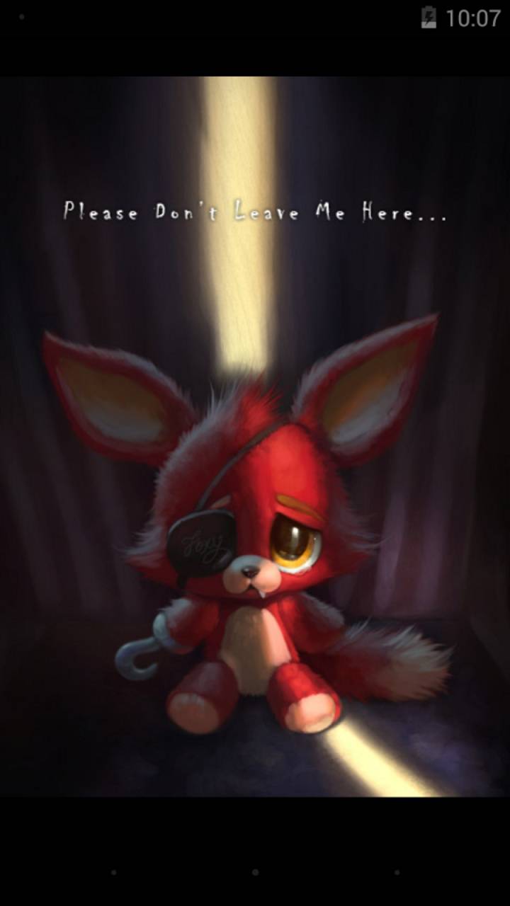 720x1280 Sad Foxy Plush Wallpaper