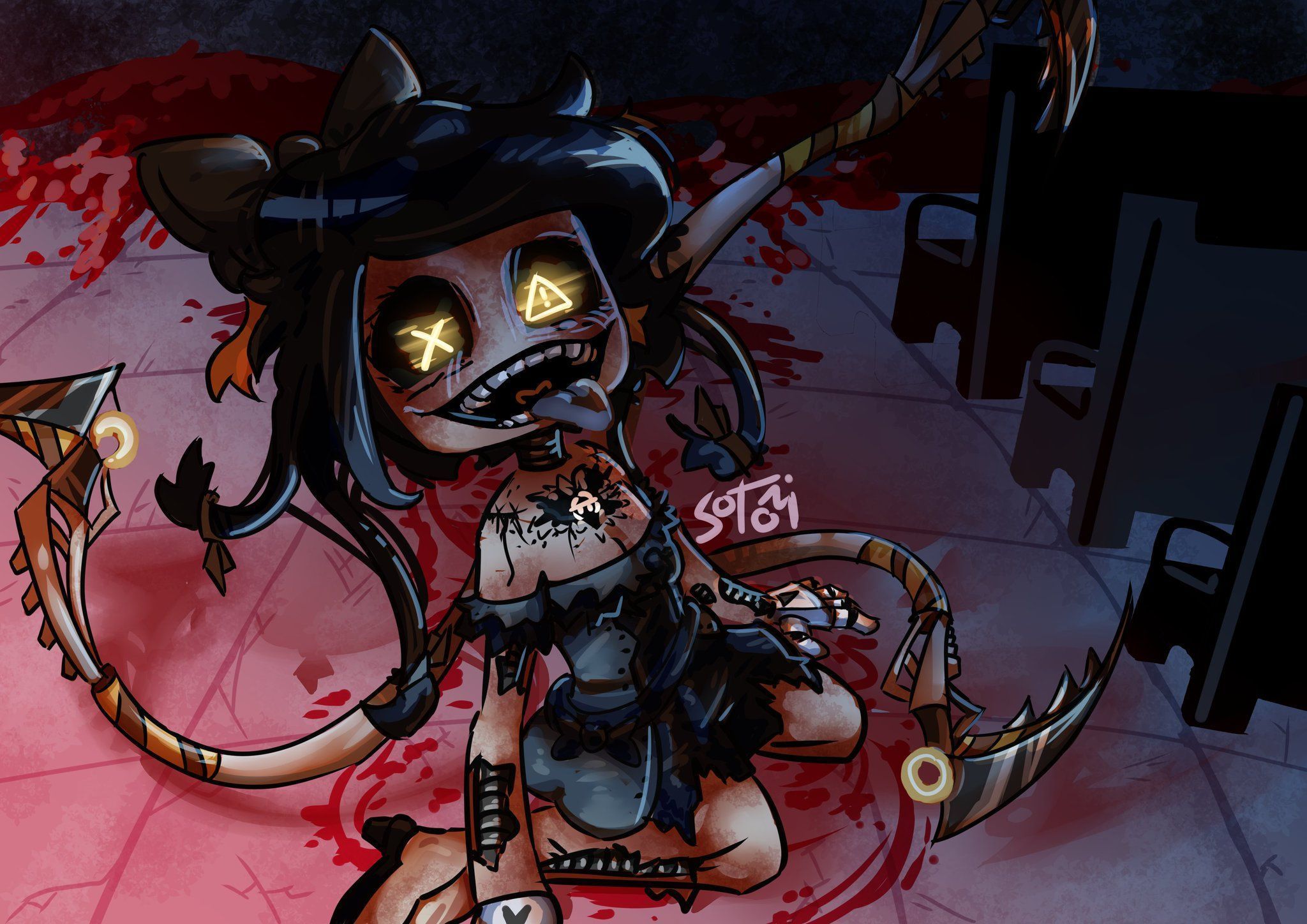 2048x1448 MURDER DRONES CAP 7 SPOILERS! Cyn