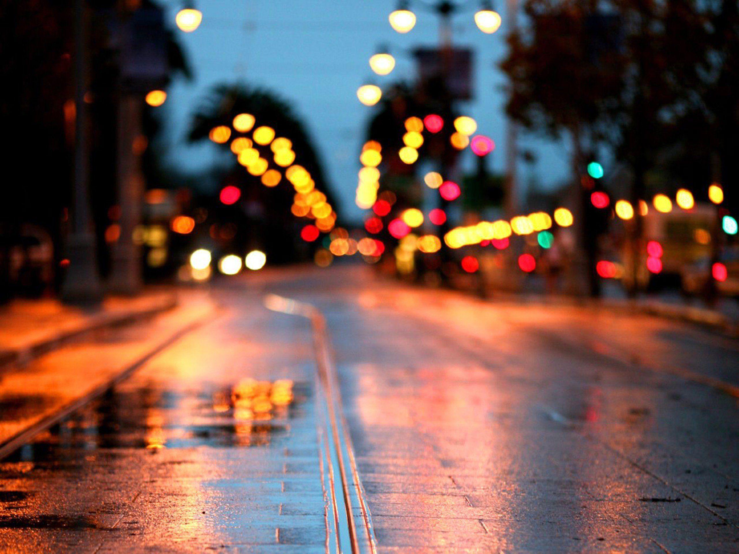 Rainy City At Night Wallpapers - Top Free Rainy City At Night