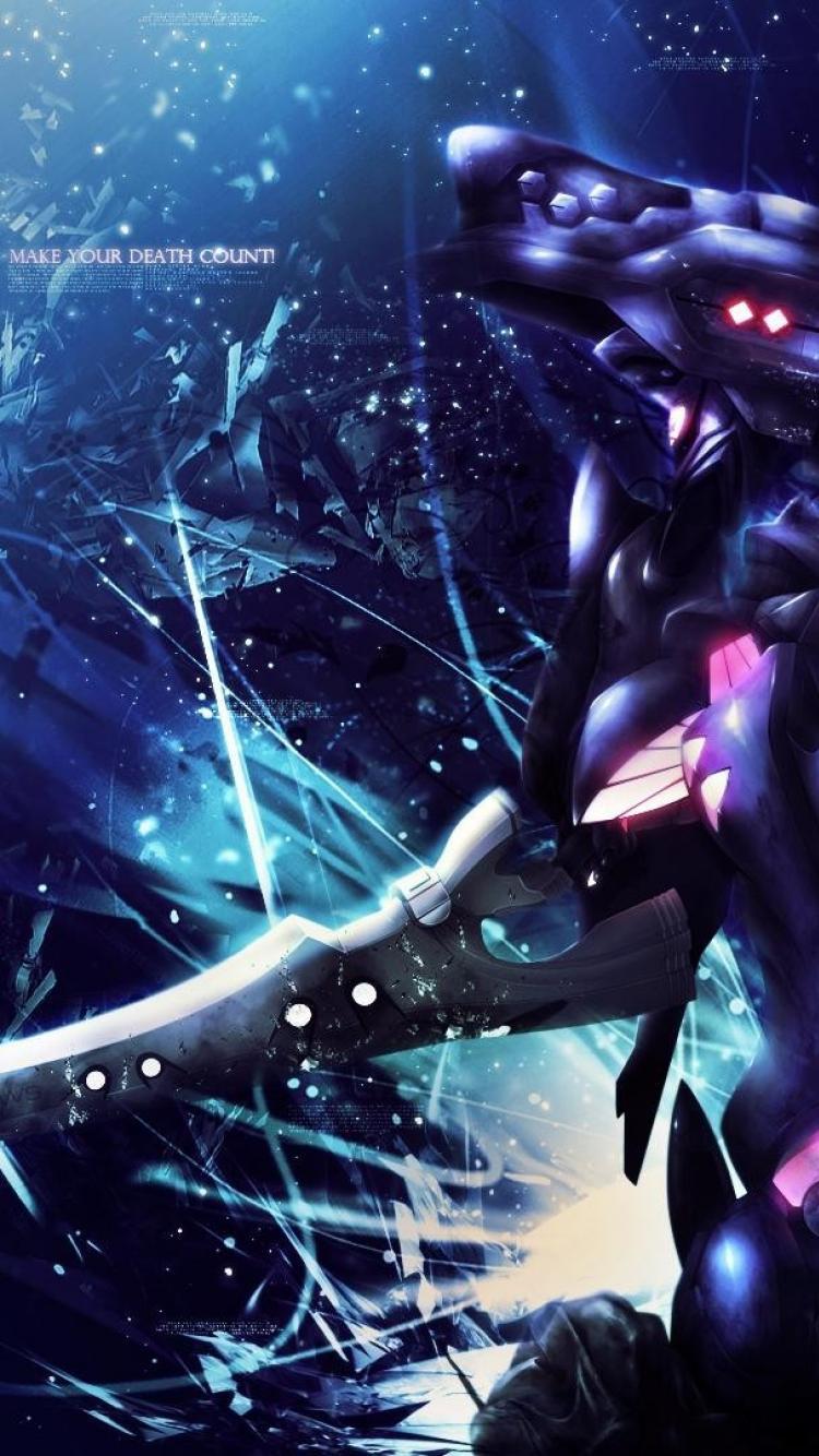 750x1334 Artwork Muv Luv Wallpaper