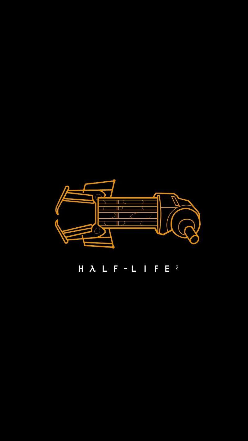 800x1420 Download Wallpaper 800x1420 Half Life Gravity Gun, Art
