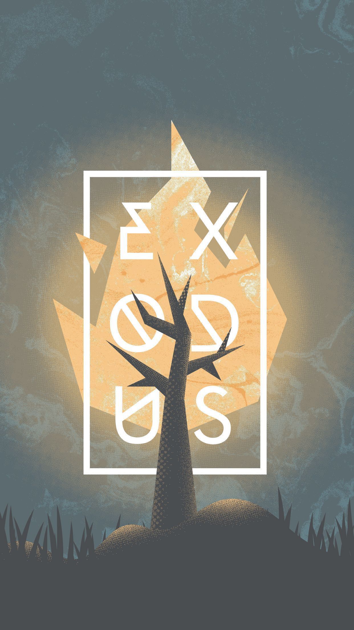 1242x2208 Exodus burning bush desktop & iphone