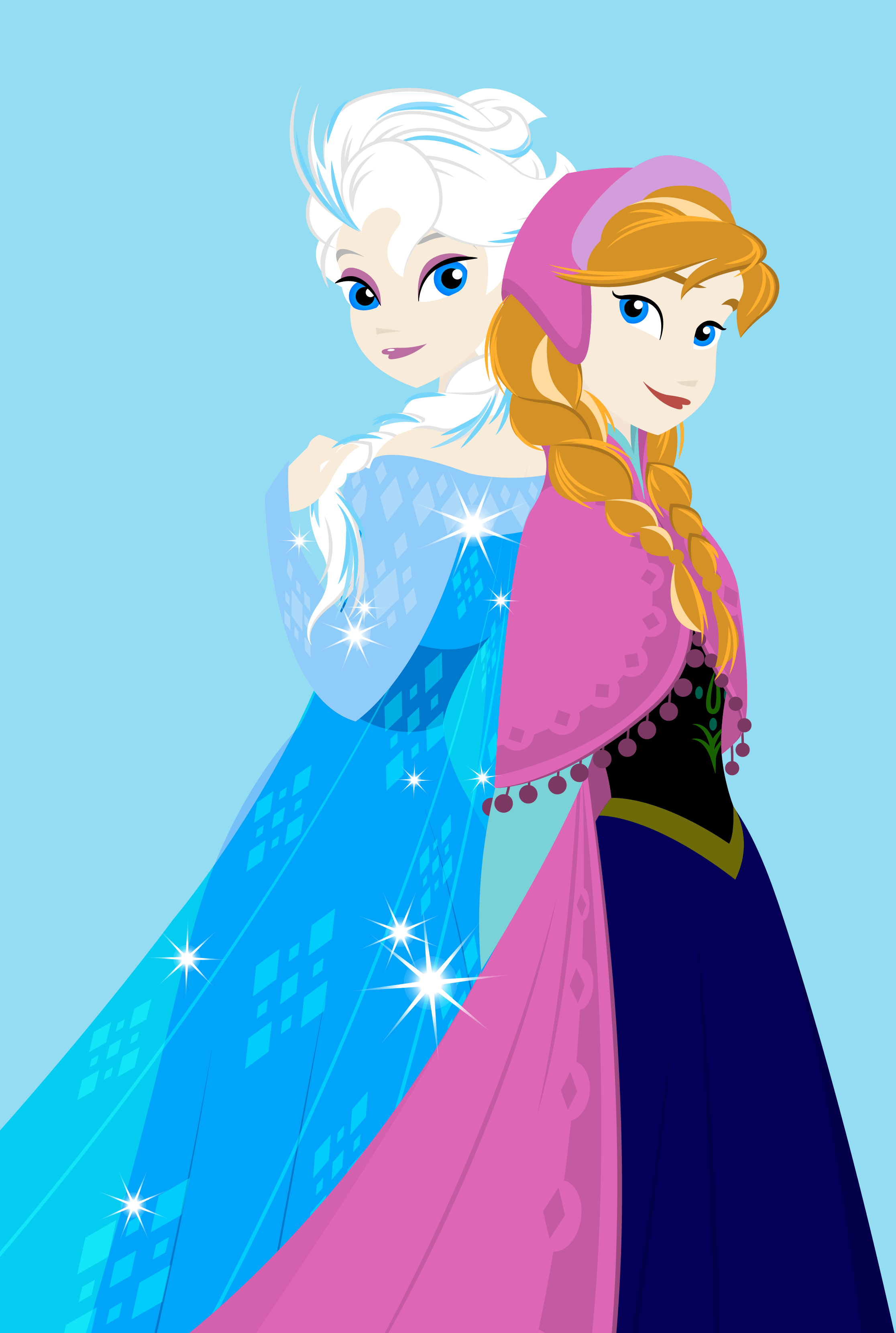 2232x3321 Frozen Image Elsa And Anna HD Wallpaper And Background
