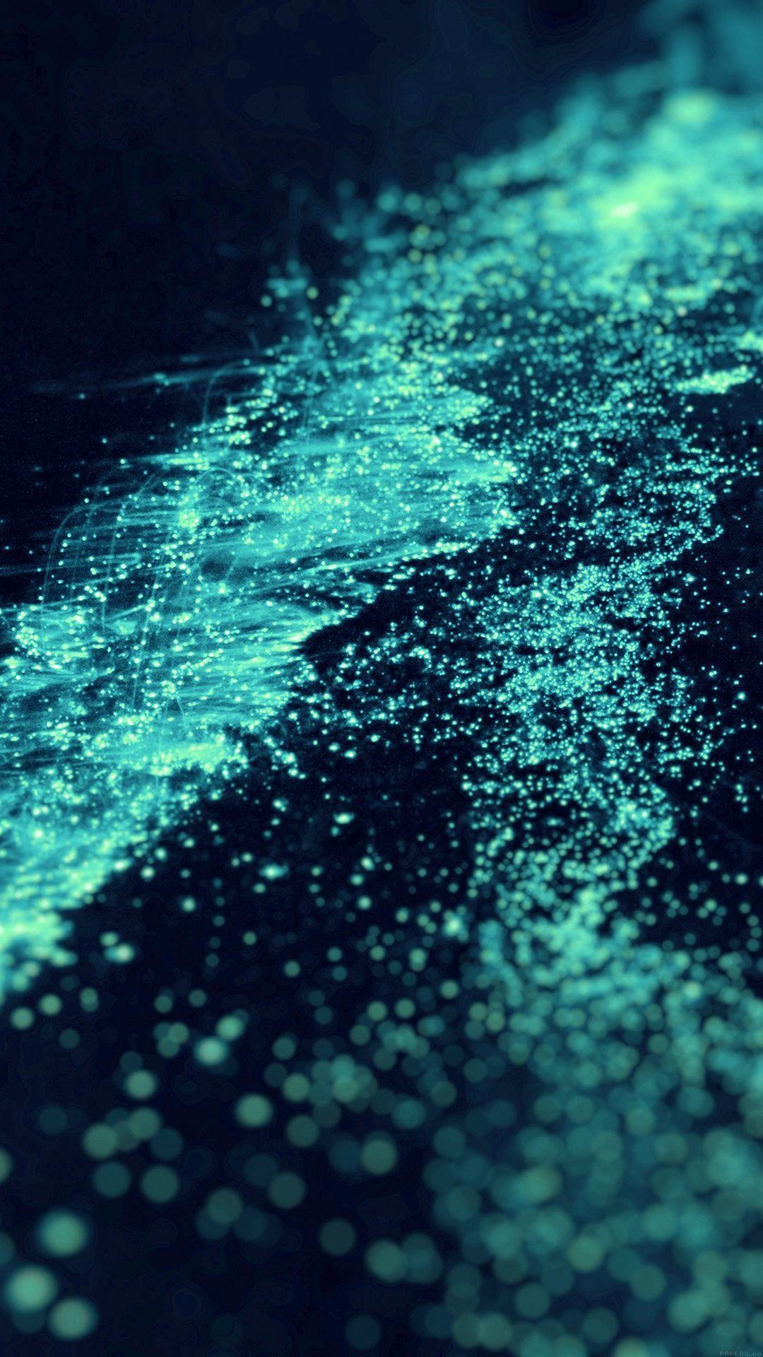1080x1920 Sea Of Lights Dark Green Night Love Nature #iPhone #wallpaper