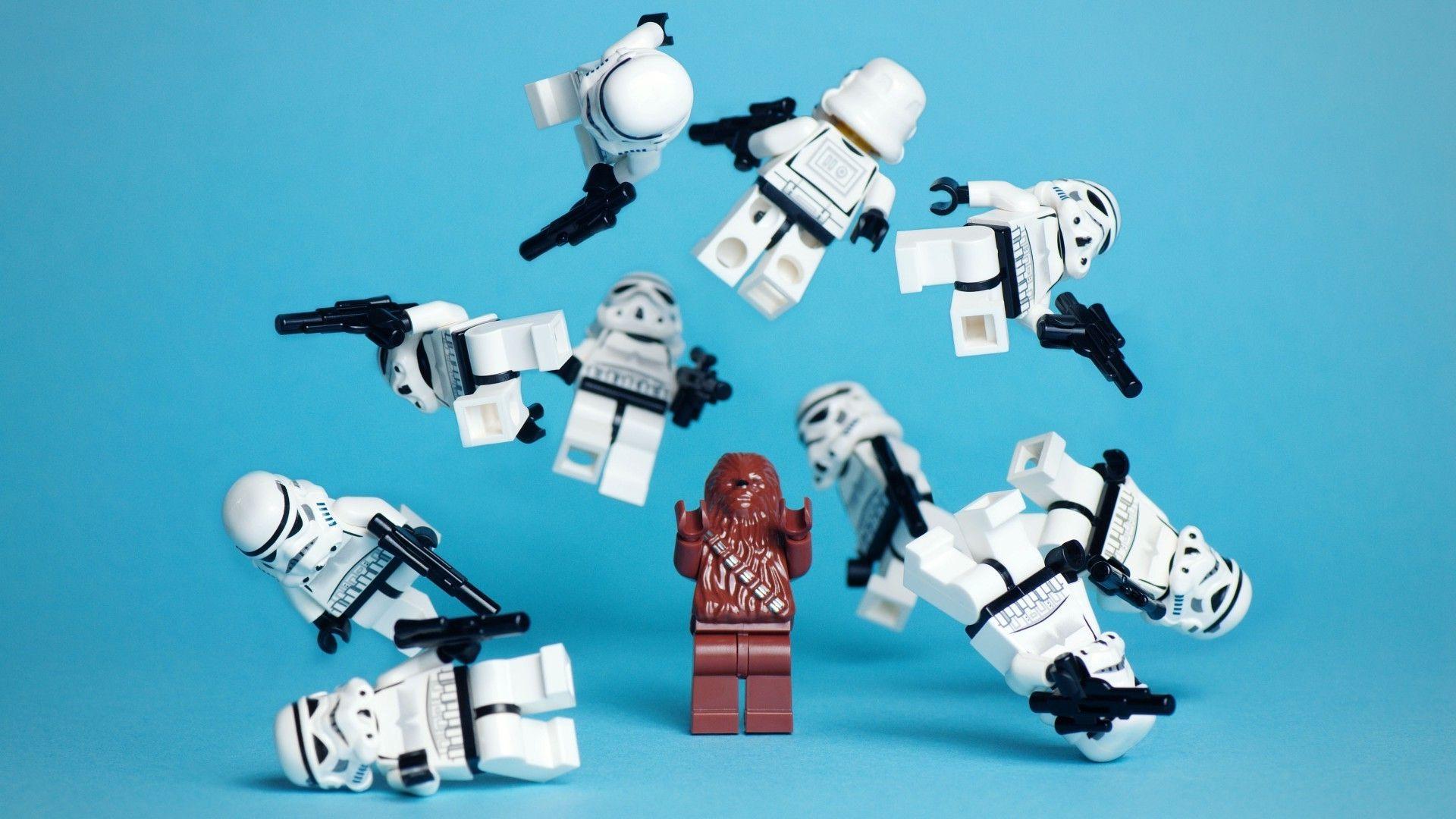 1920x1080 Star Wars, Chewbacca, Stormtrooper, LEGO Wallpaper HD / Desktop and Mobile Background