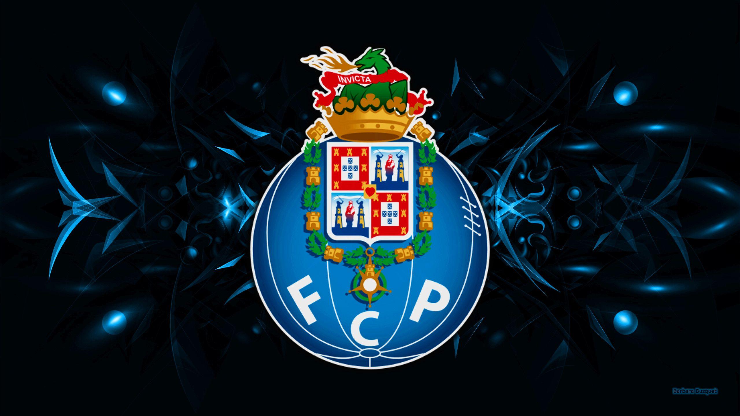 2560x1440 FC Porto logo wallpaper. Barbaras HD Wallpaper