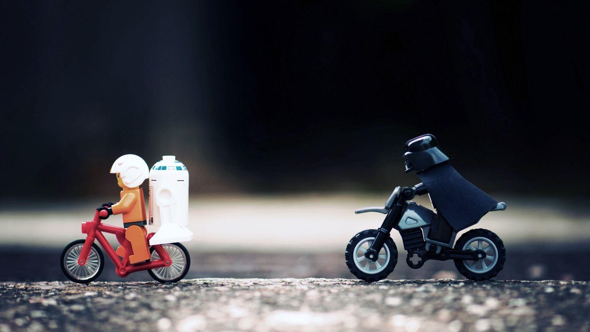 1920x1080 Download wallpaper 1920x1080 star wars, lego, hunt, toys