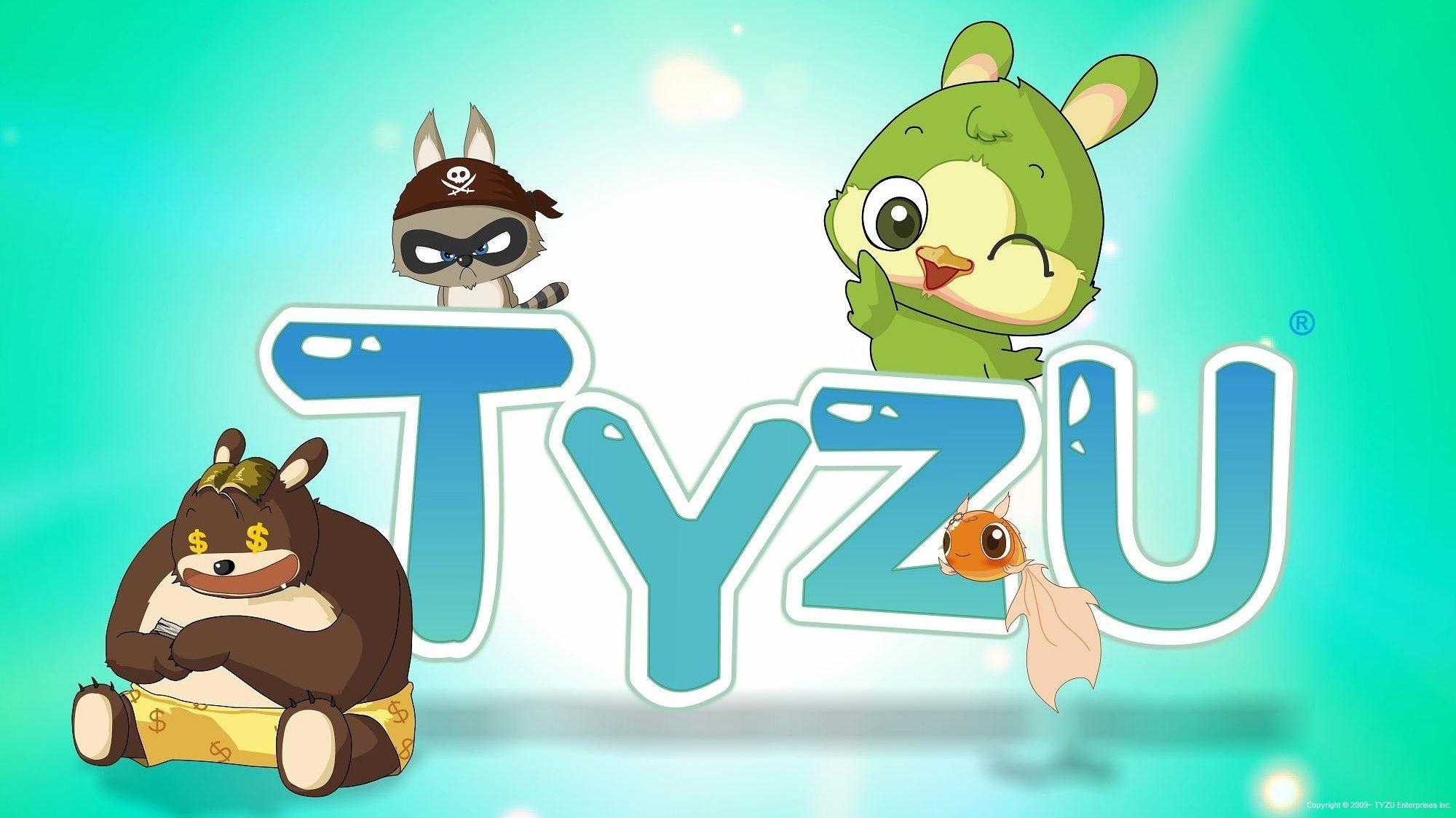 2000x1124 TYZU™ Cute Cartoon Characters and Landscape Wallpaper