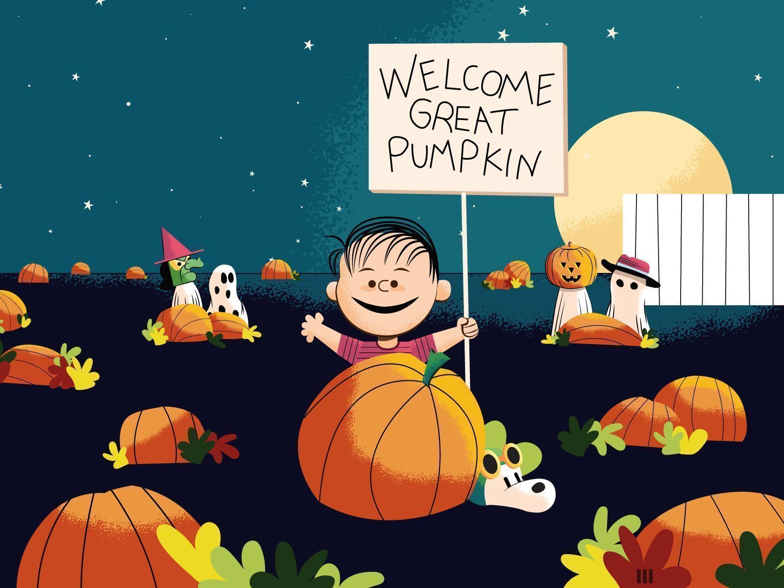 1600x1200 Great Pumpkin, Charlie Brown 1966
