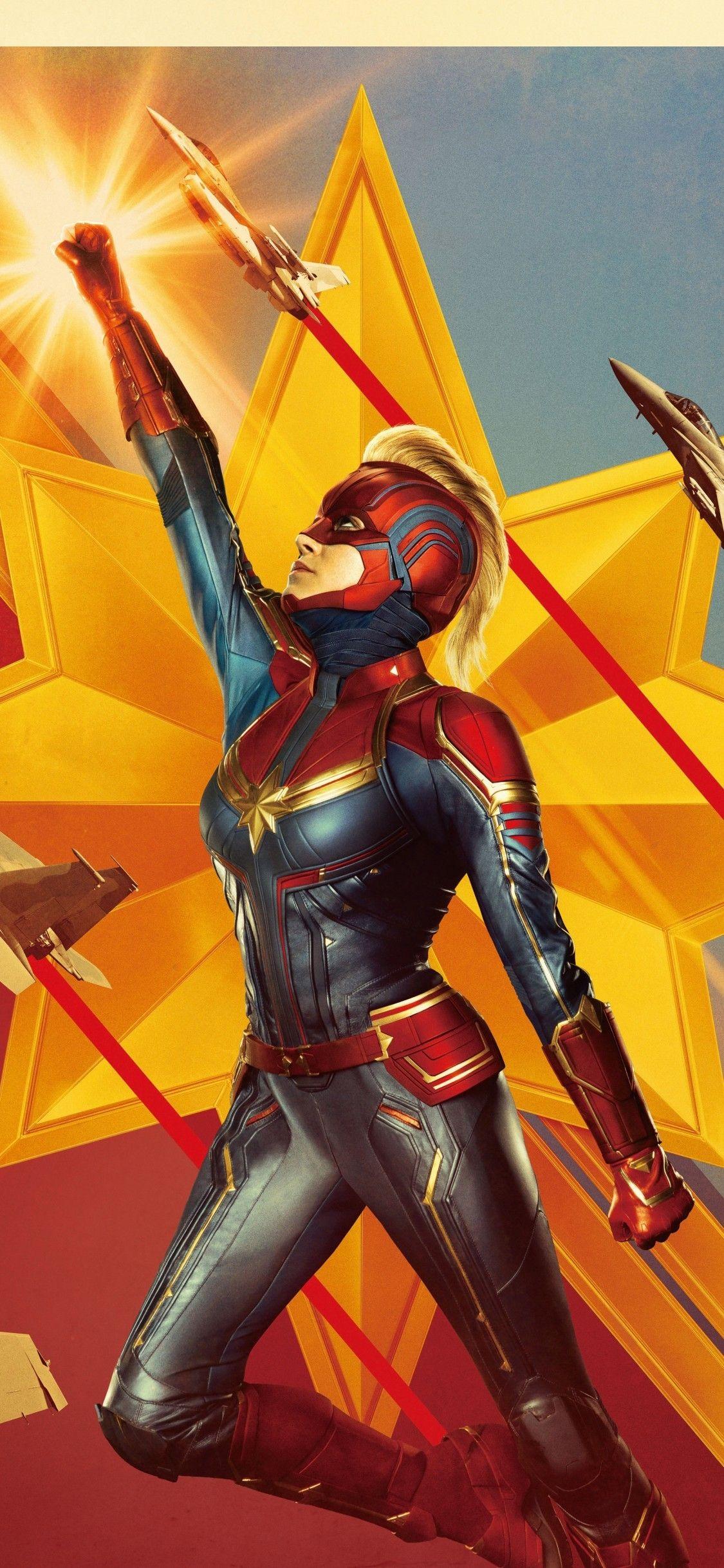 1125x2436 Tải xuống 1125x2436 Carol Danvers, Captain Marvel, Tác phẩm nghệ thuật