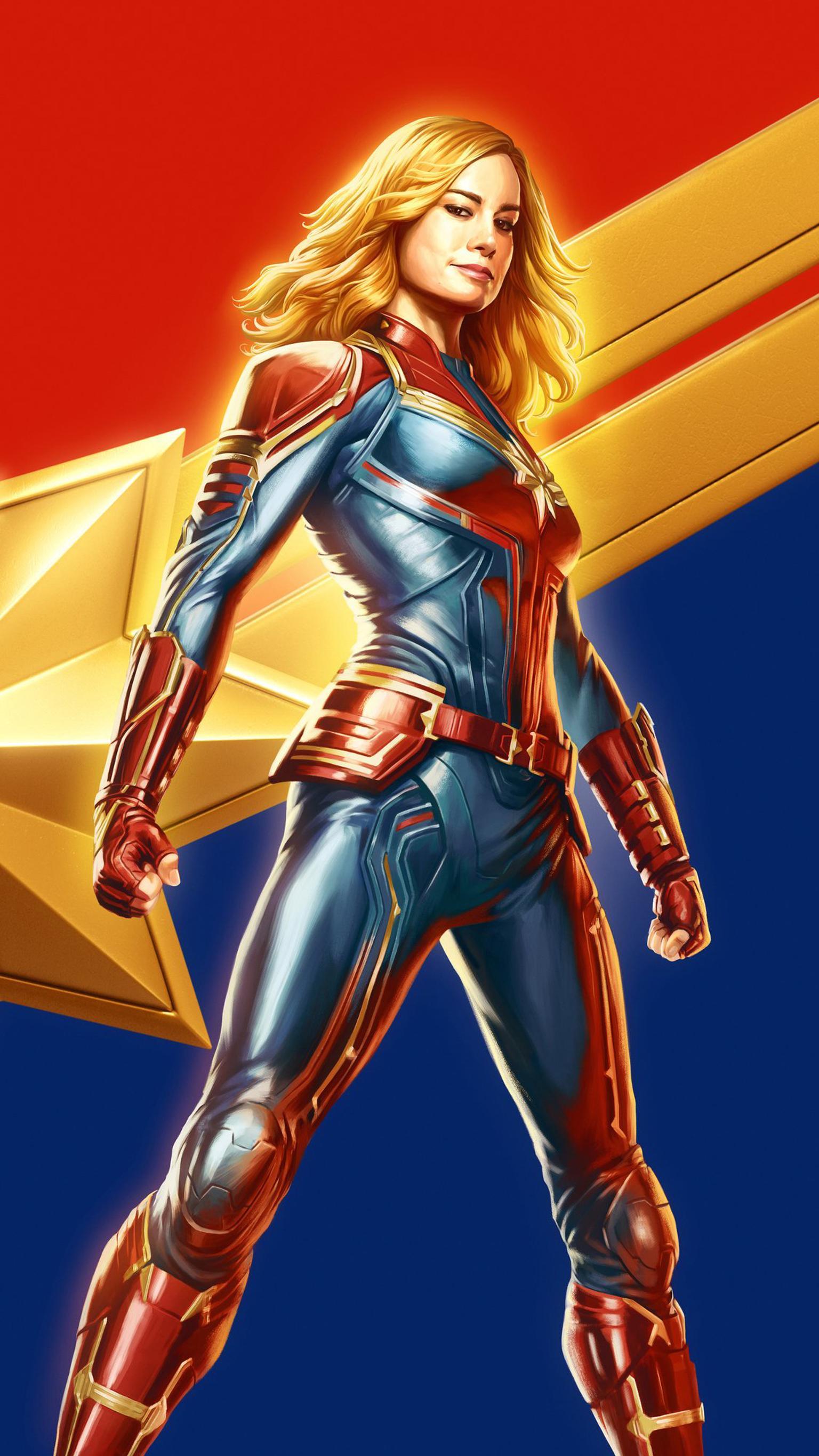Hình nền iPhone 1536x2732 Most Captain Marvel