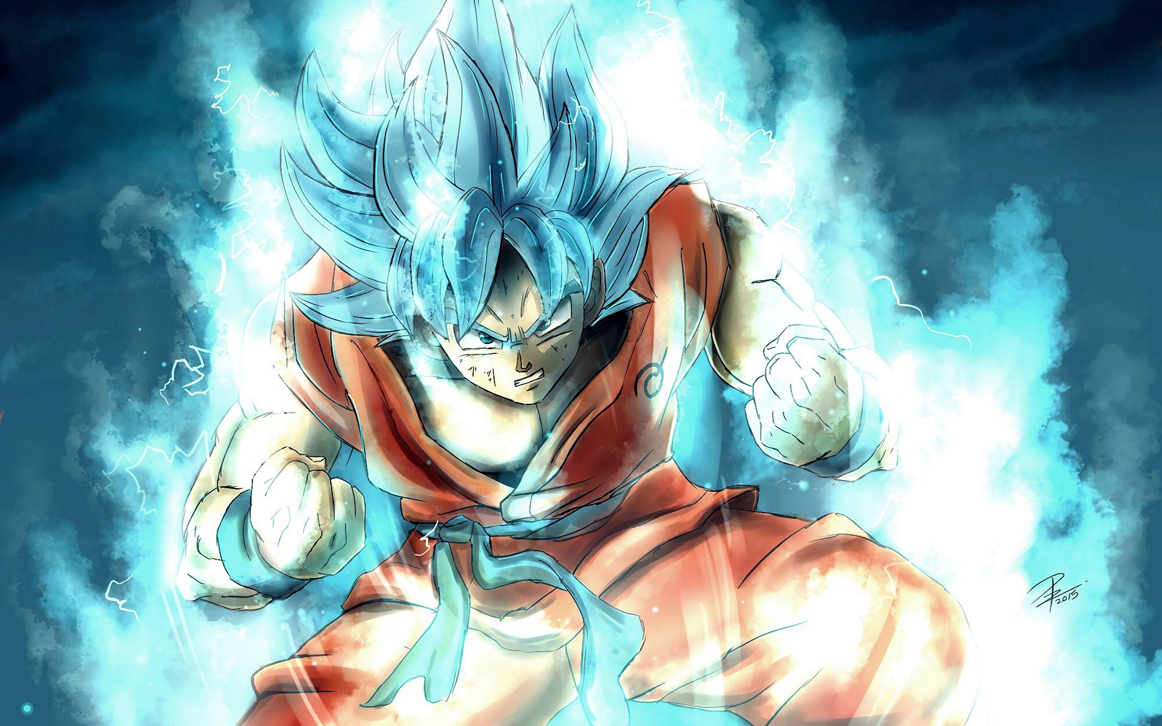 3840x2400 Super Saiyan Goku Wallpaper