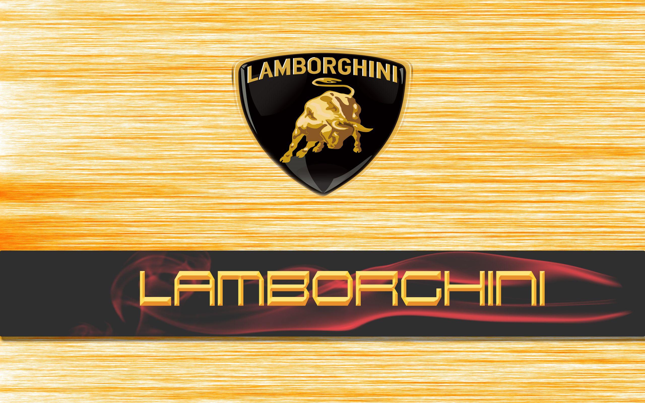 2560x1600 Lamborghini Logo Wallpaper HD