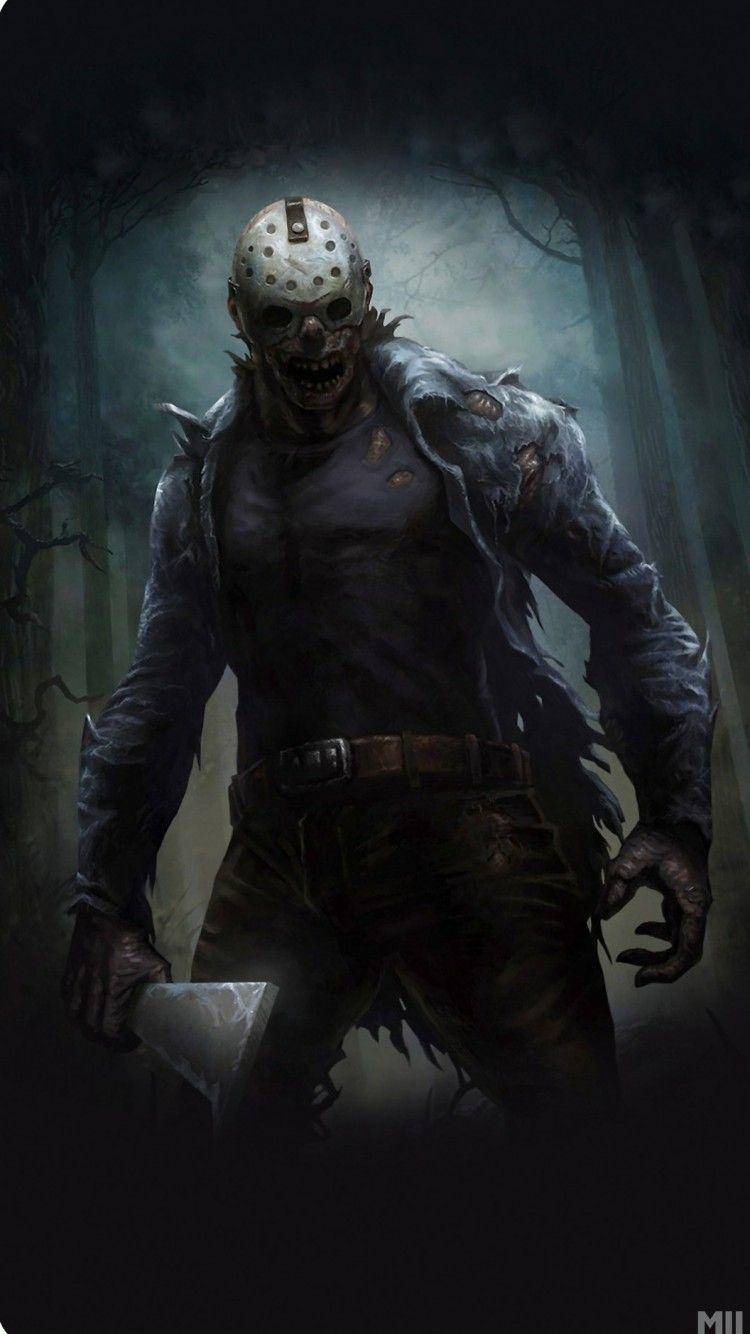 750x1334 Download Wallpaper 750x1334 Jason voorhees, Crystal lake
