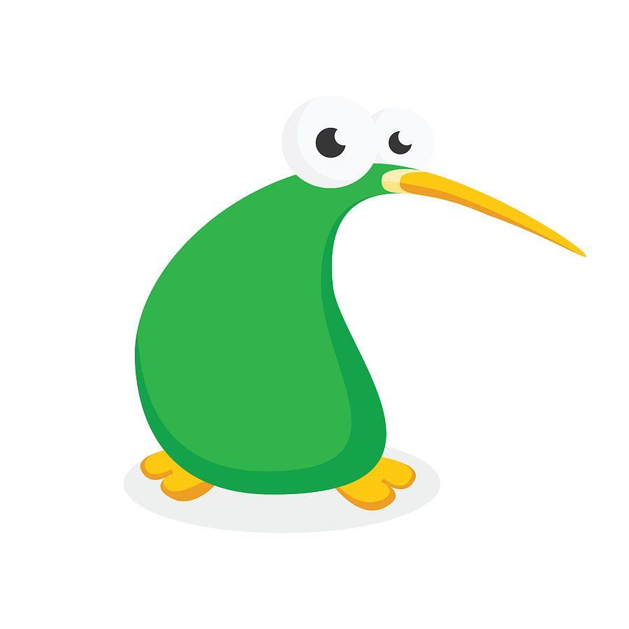 900x900 Cute Kiwi Bird Cartoon
