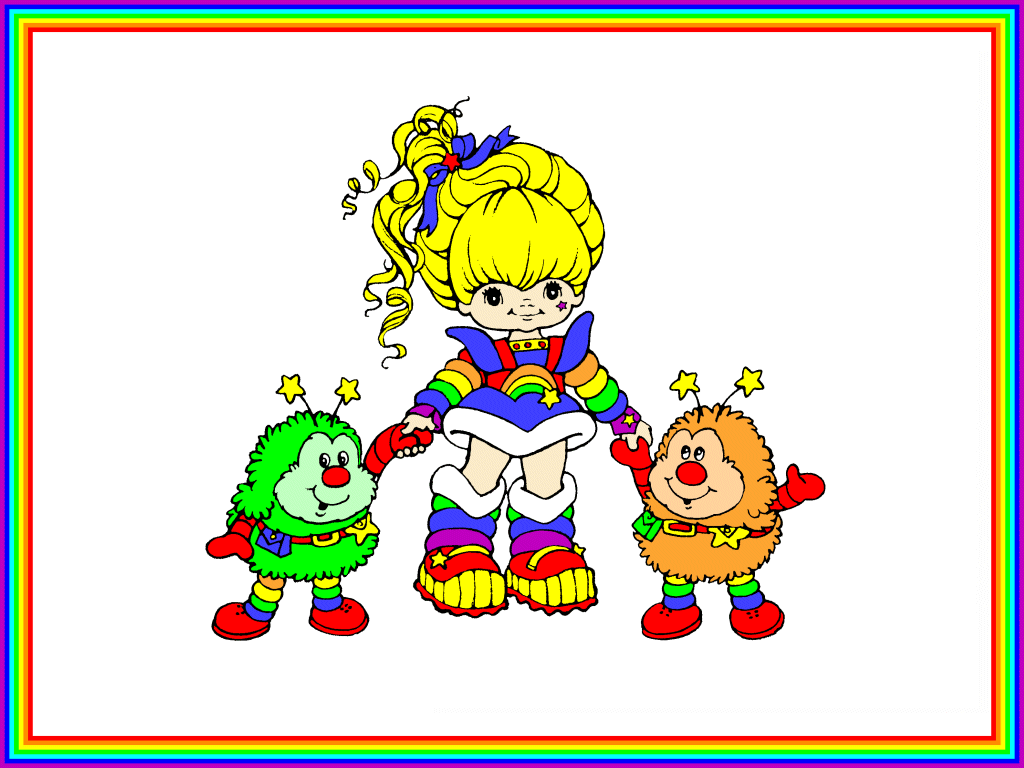 1024x768 Rainbow Bright Wallpaper