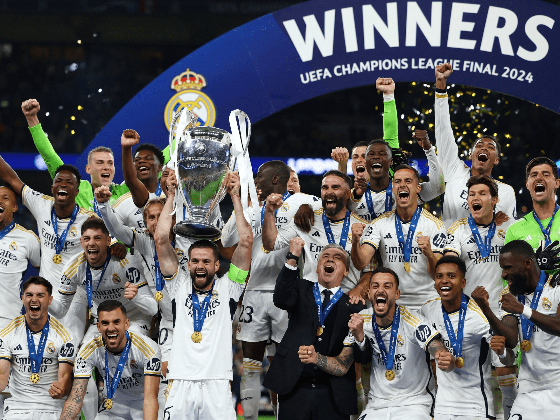 1920x1440 Real Madrid C.F. Champions 2024