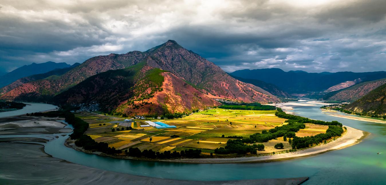 1348x647 Yangtze River, Shigu Town, Yunnan