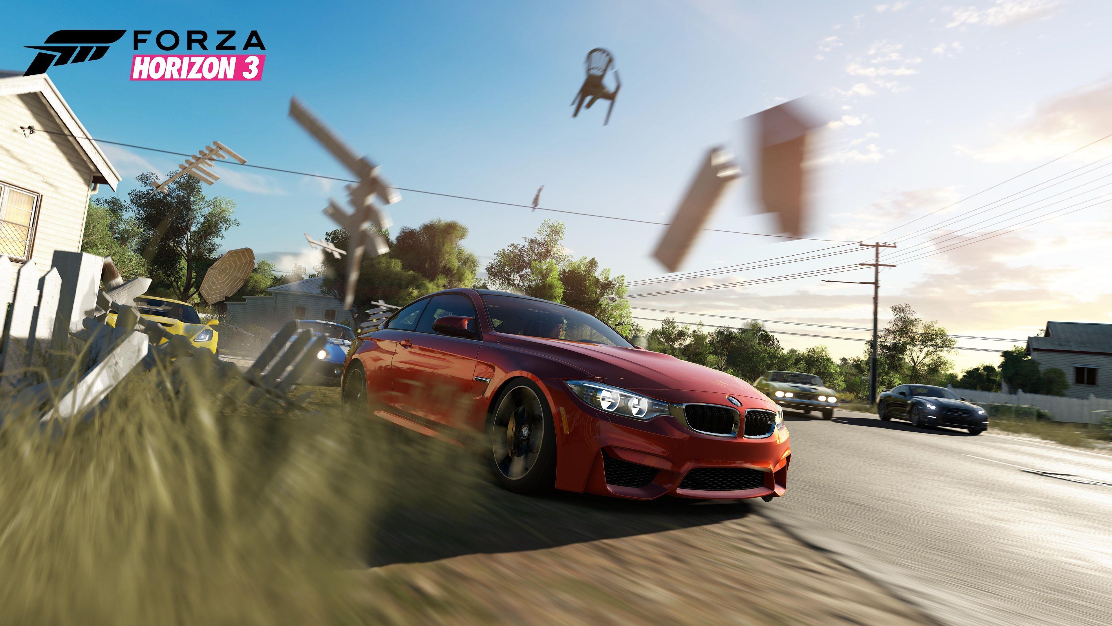 3840x2160 Forza Horizon 3 Gameplay Wallpaper in jpg format for free