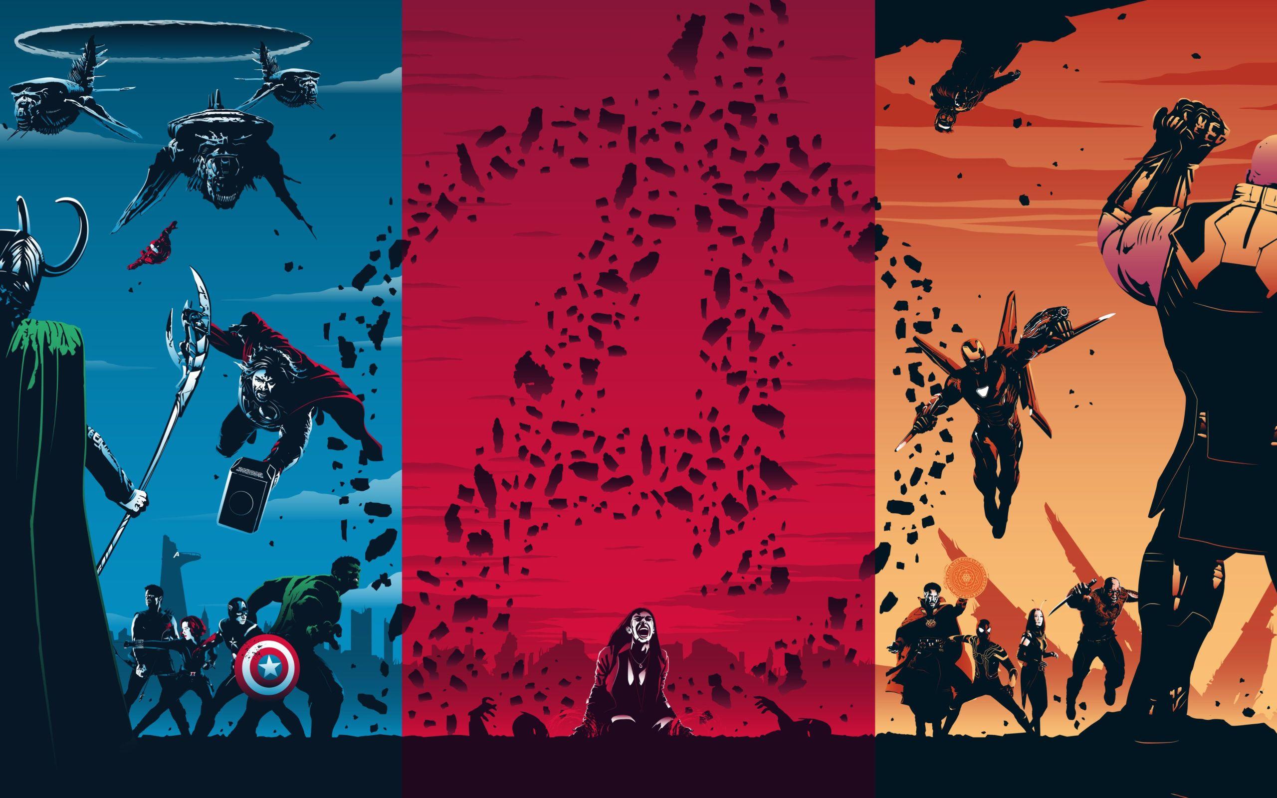 Marvel Art Wallpapers - Top Free Marvel Art Backgrounds - WallpaperAccess