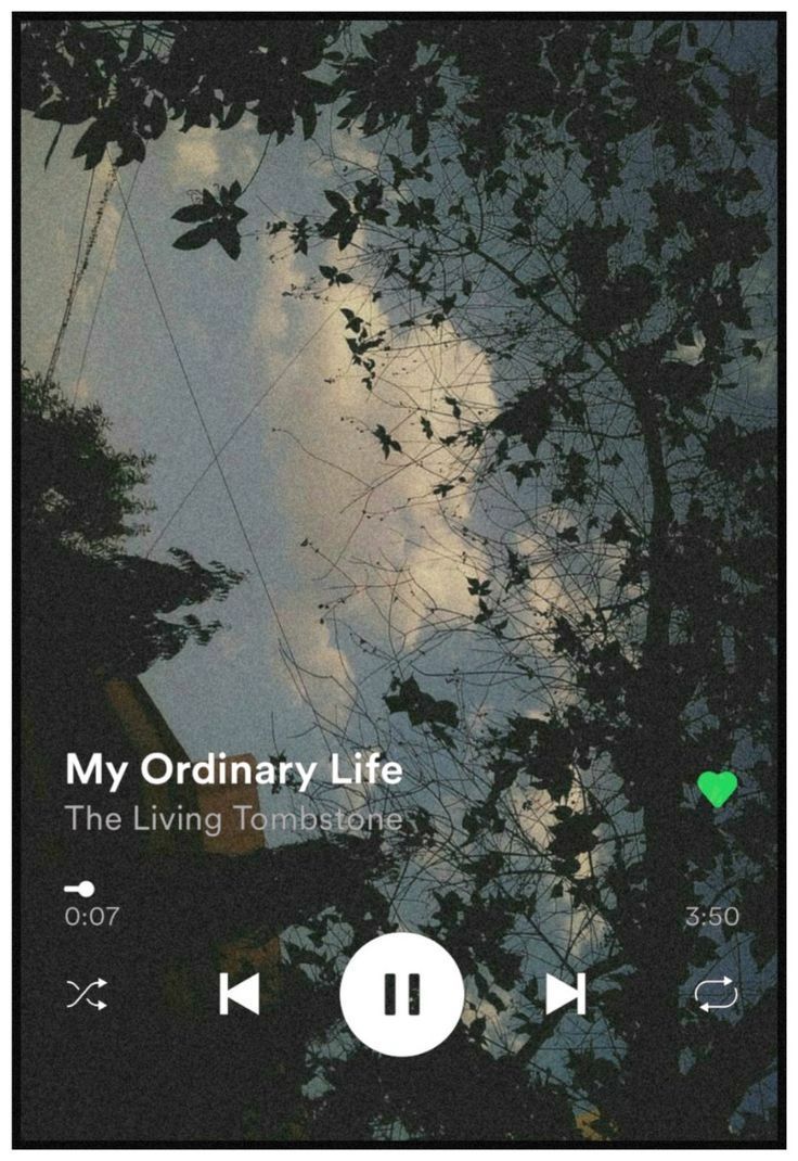 736x1070 The Living Tombstone My Ordinary Life Aesthetic Spotify Wallpaper