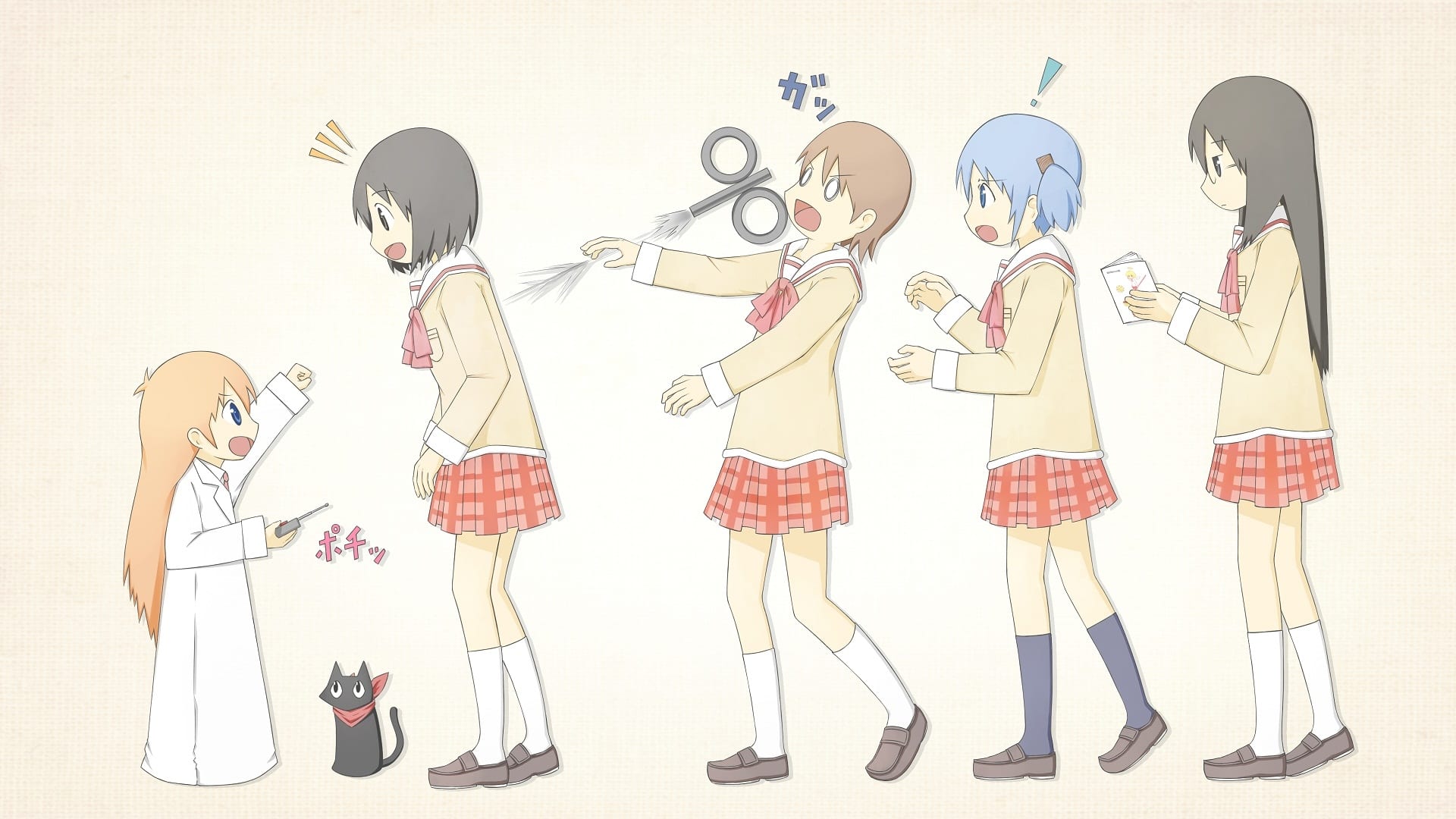 1920x1080 Nichijou: My Ordinary Life (TV Series 2011)