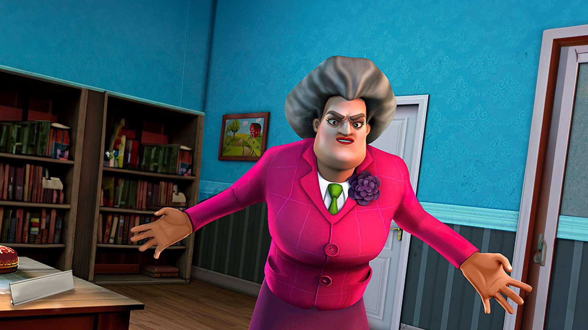 Scary Teacher 3D Wallpapers - Top Free Scary Teacher 3D Backgrounds ...