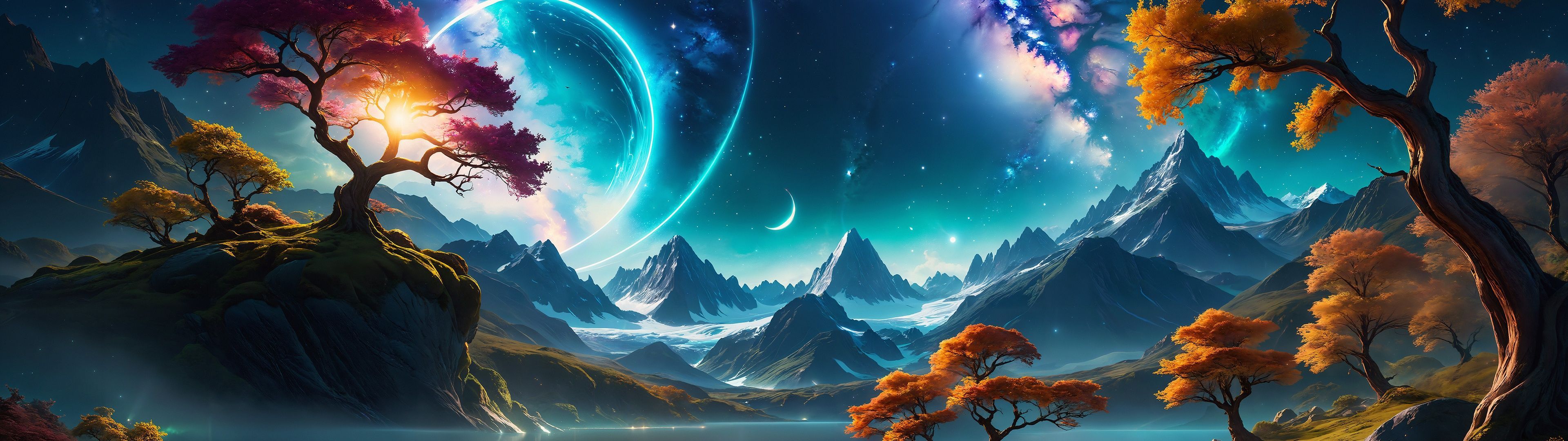 3840x1080 Dual screen wallpaper 3840x1080