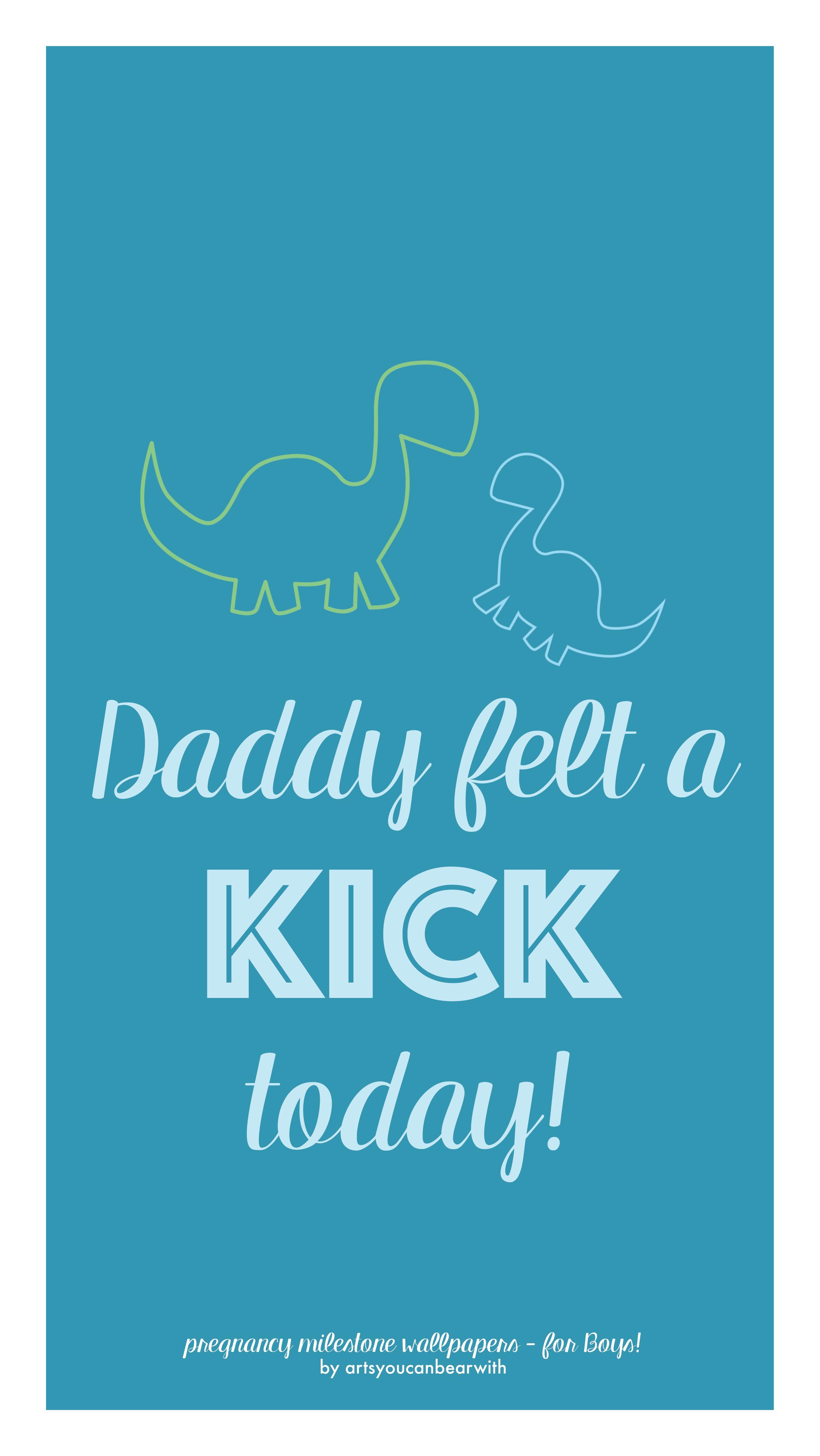 2667x4733 Pregnancy Milestones- downloadable wallpaper for iPhone