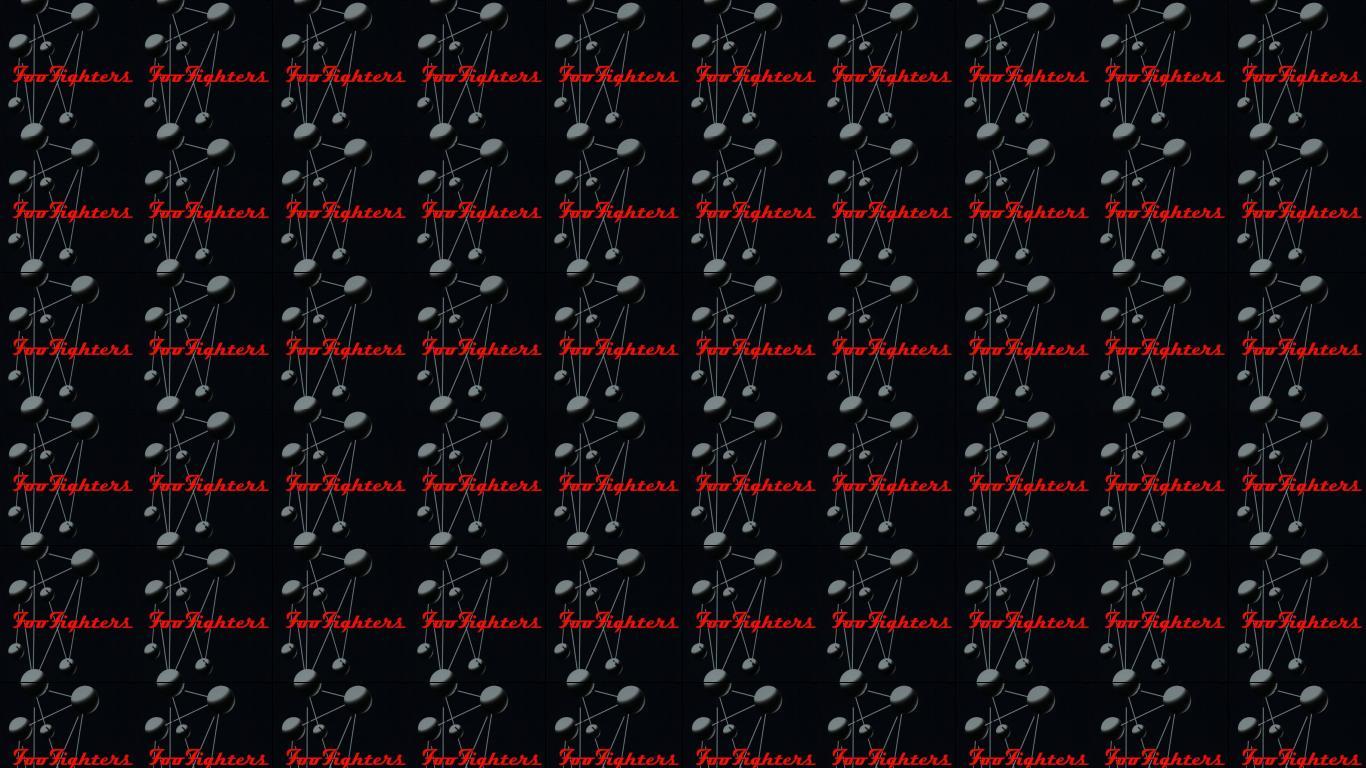 1366x768 Foo Fighters Colour Shape Wallpaper « Tiled Desktop Wallpaper