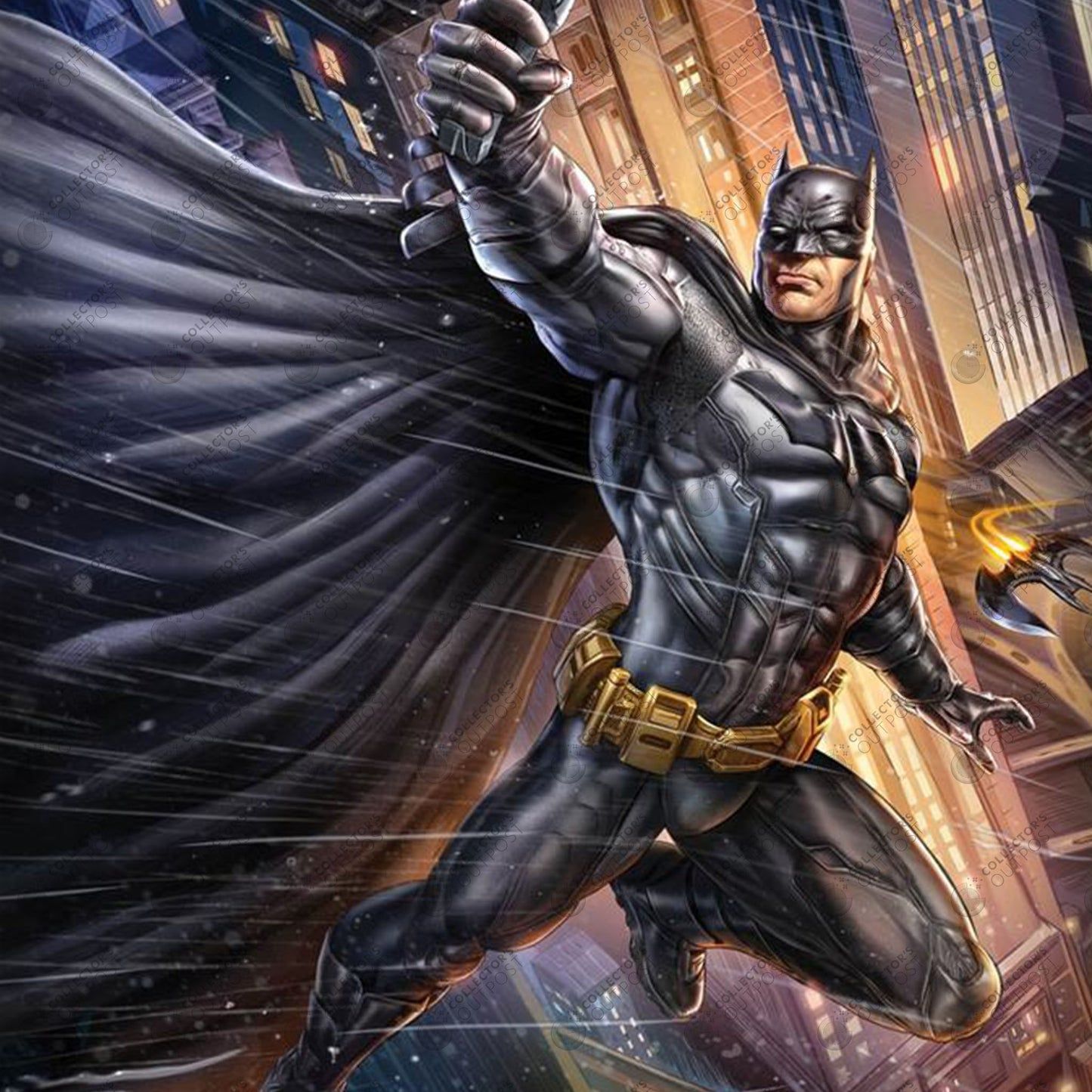 1445x1445 Batman Comic Art Print I am Batman