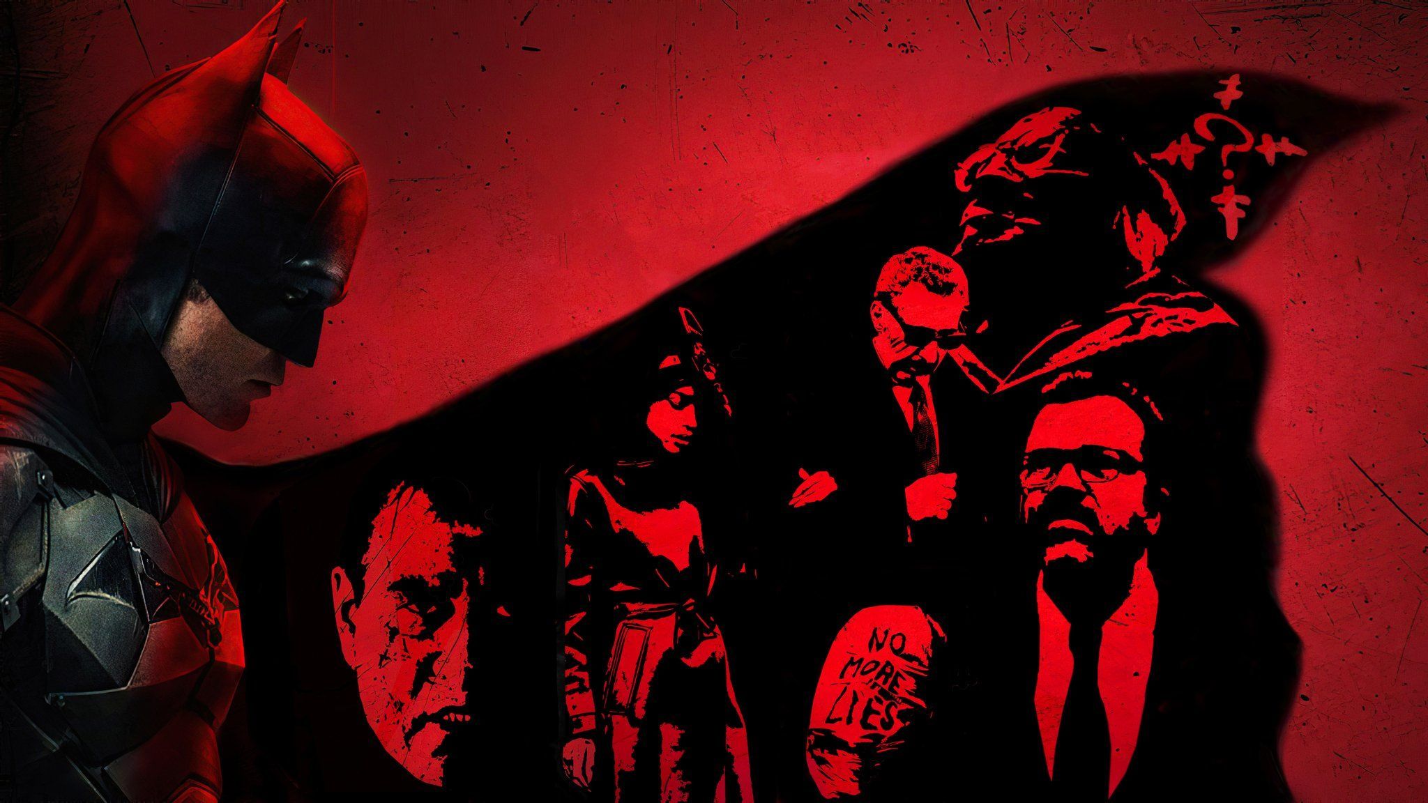 2048x1152 jeremy on X: i made a batman wallpaper
