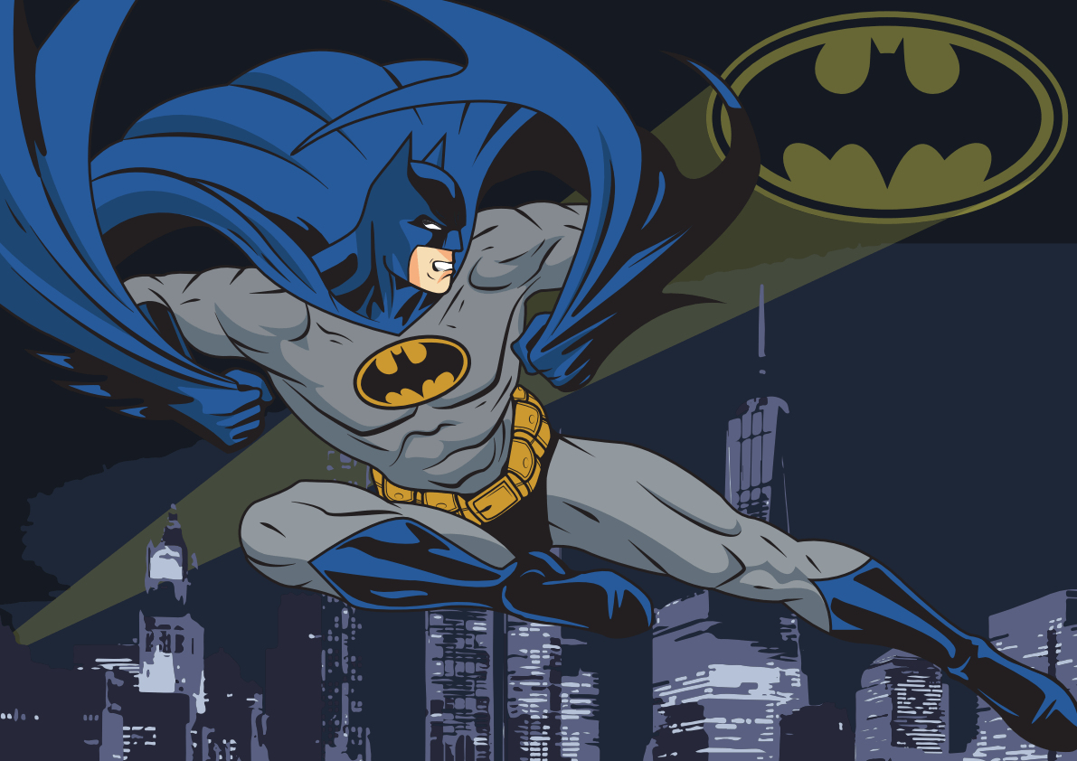 1191x842 I Am Batman. Poster Design - Behance