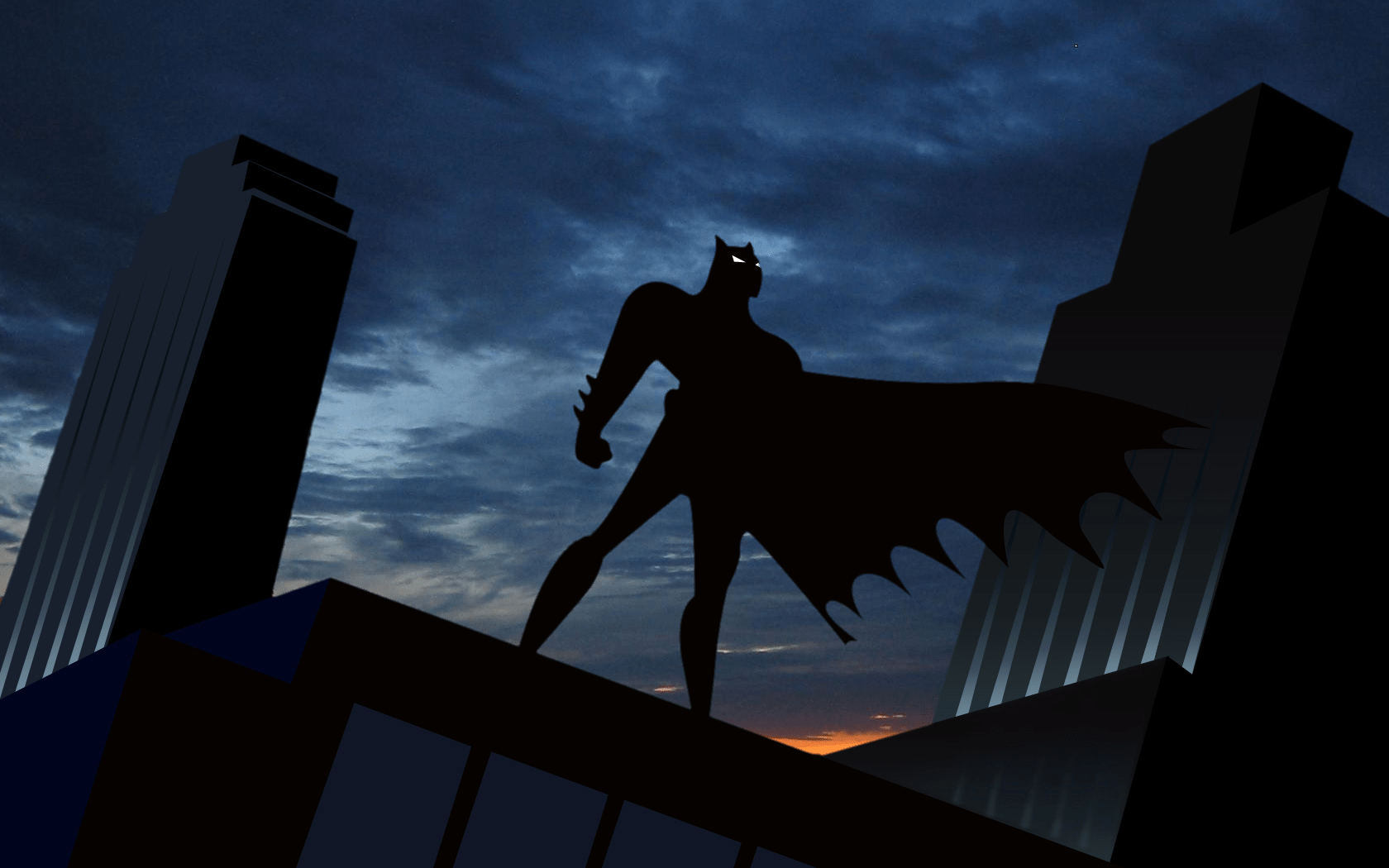 1680x1050 Download TV Show Batman: The Animated