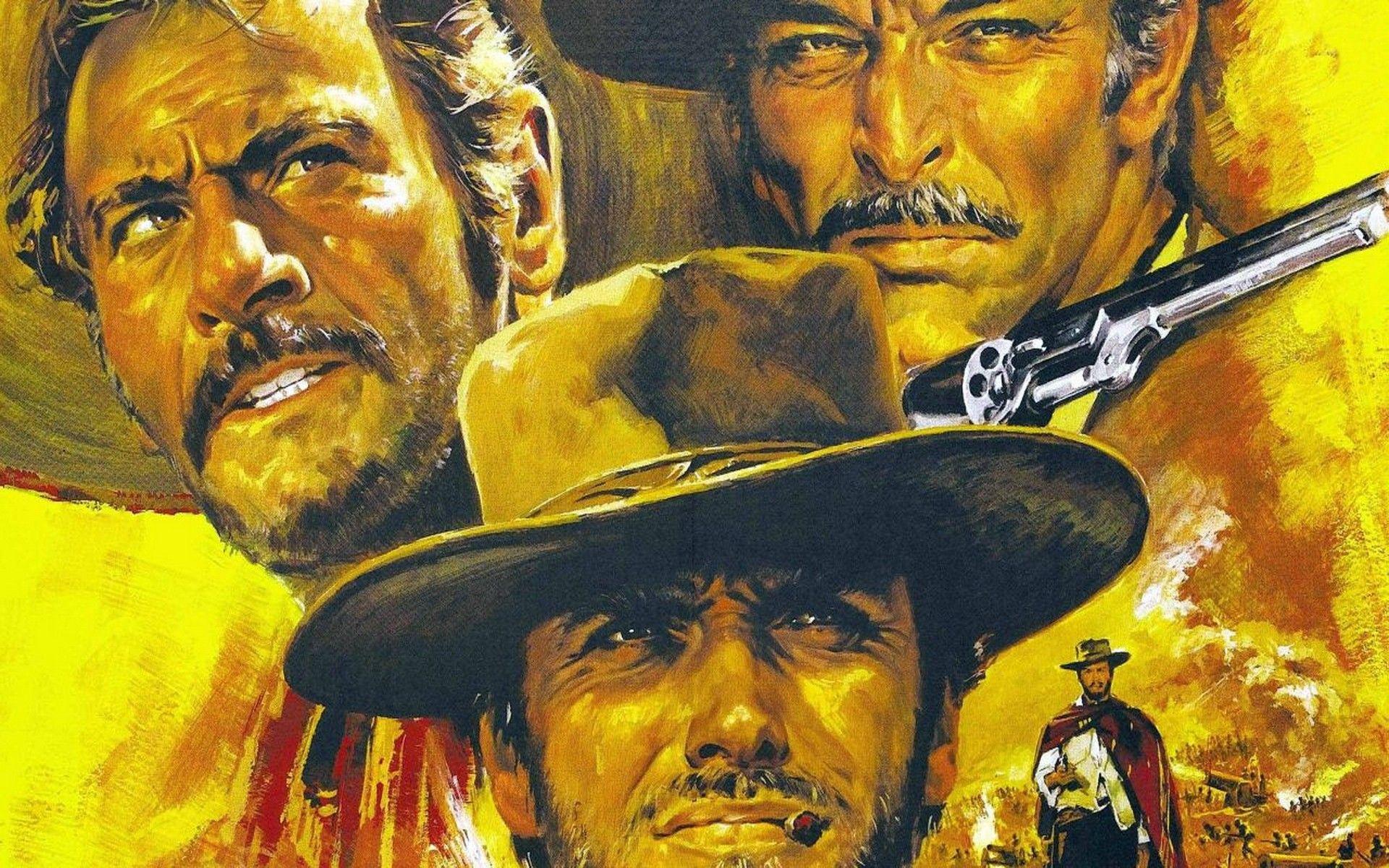 1920x1200 Clint Eastwood, The Good, The Bad and the Ugly Wallpaper HD