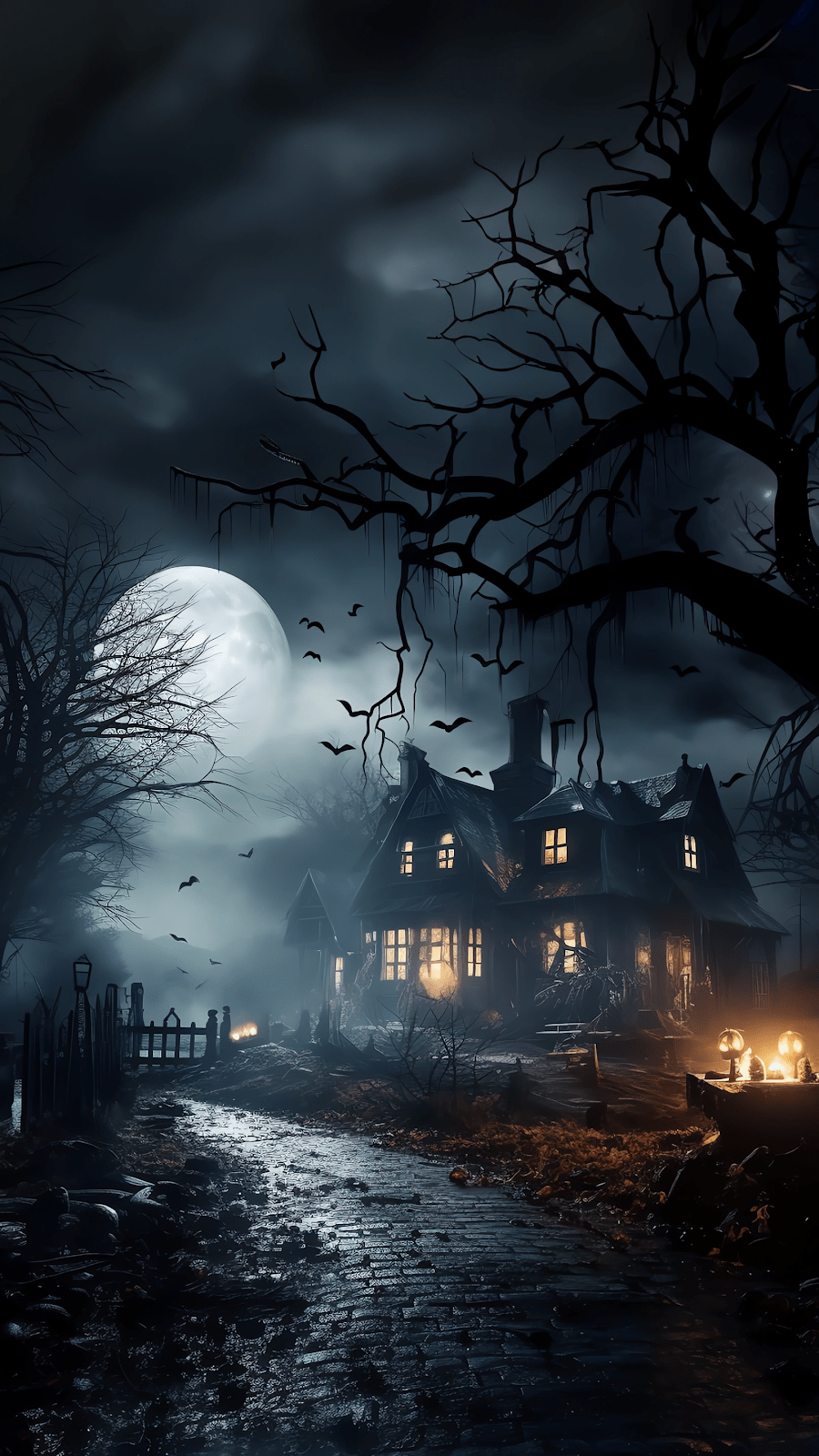 900x1600 HALLOWEEN WALLPAPER NIGHT
